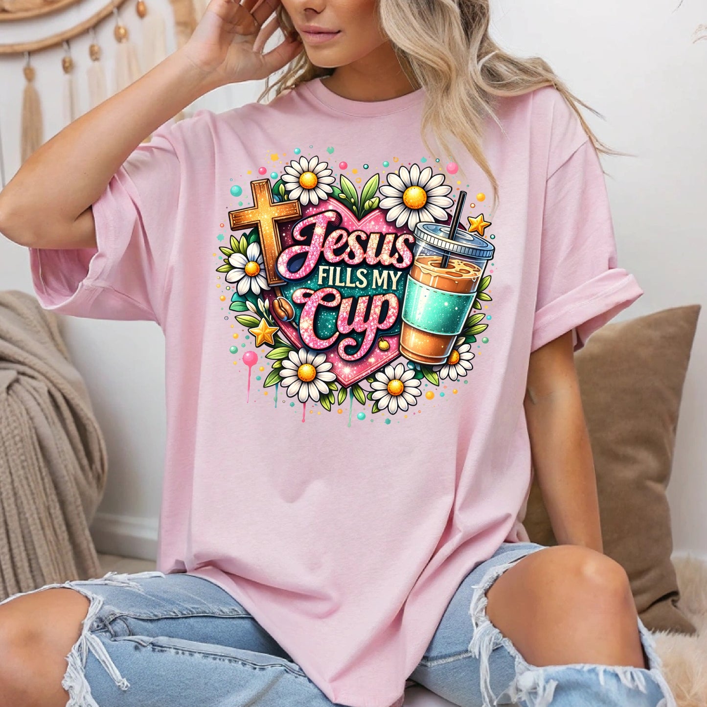 Jesus Fills My Cup T-Shirt