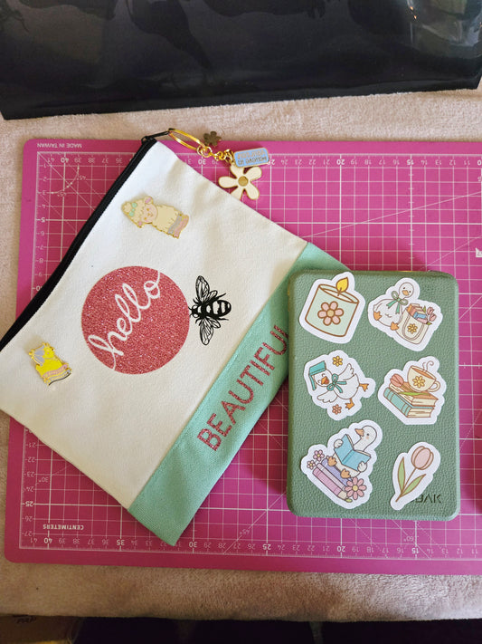 The Cosy Bookish Goose Collection Stickers-Pack of 4