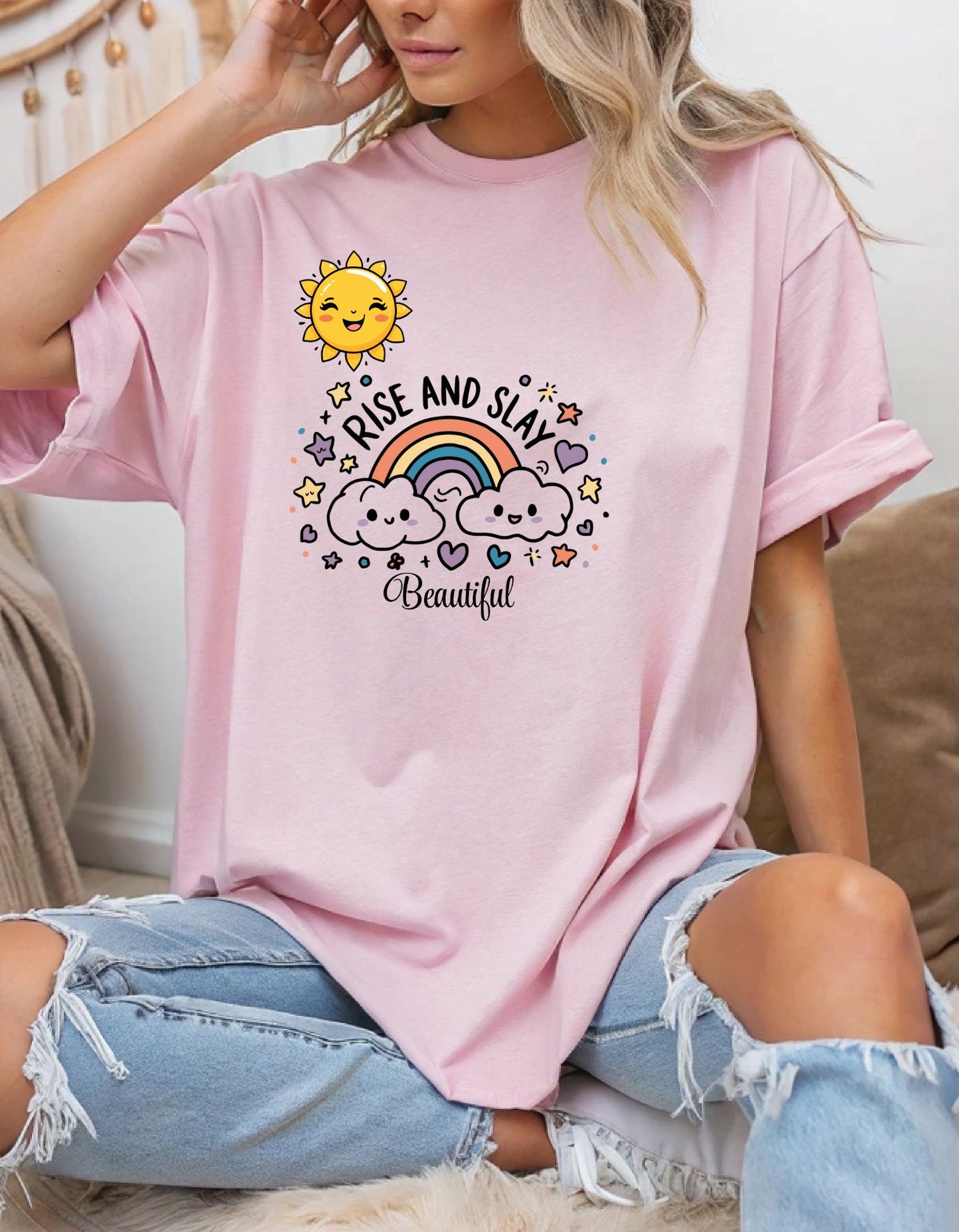 Rise And Slay Beautiful Unisex T-Shirt