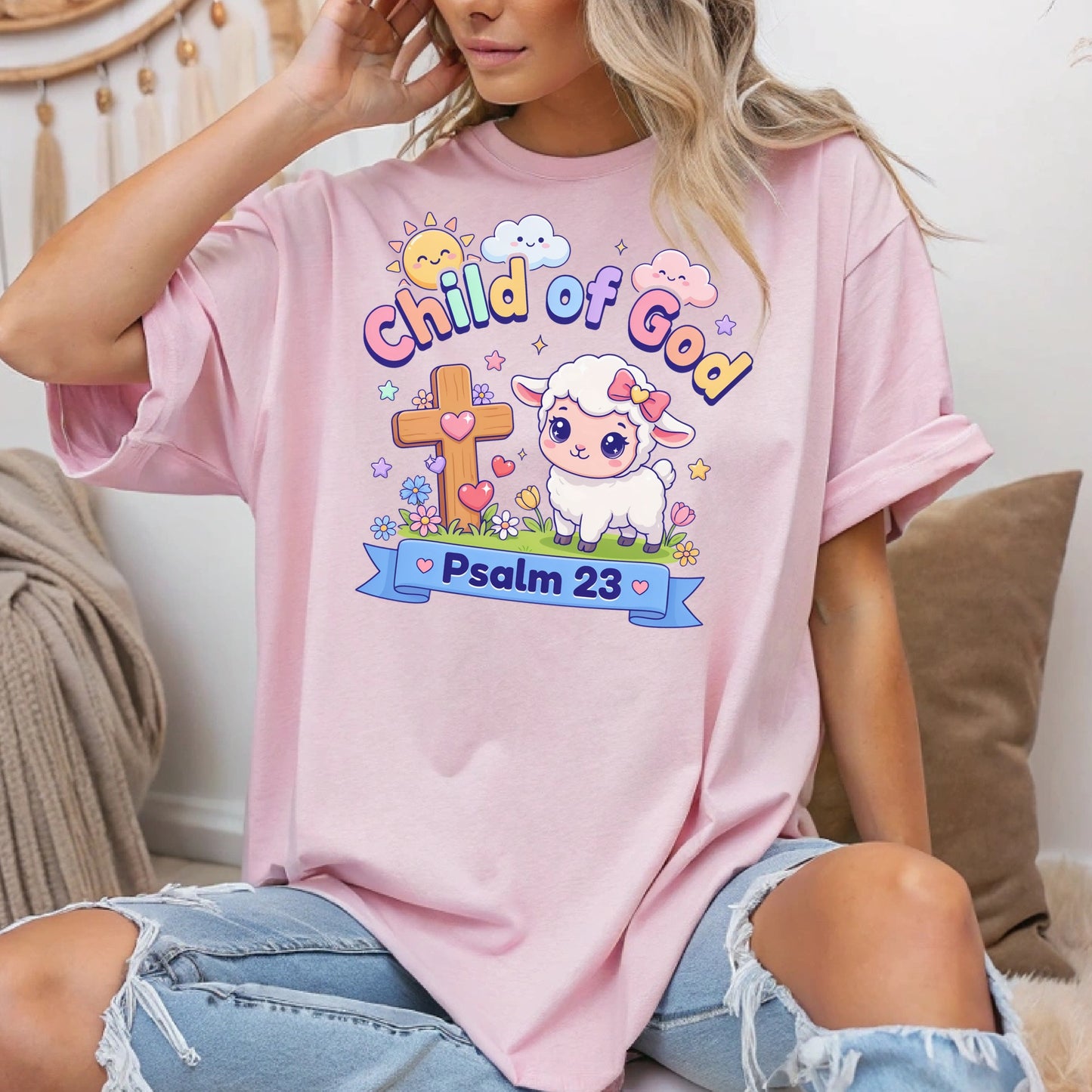Child Of God-Psalm 23-T-Shirt
