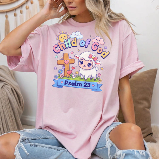 Child Of God-Psalm 23-T-Shirt