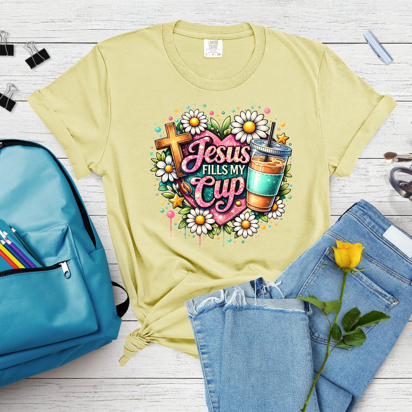 Jesus Fills My Cup T-Shirt