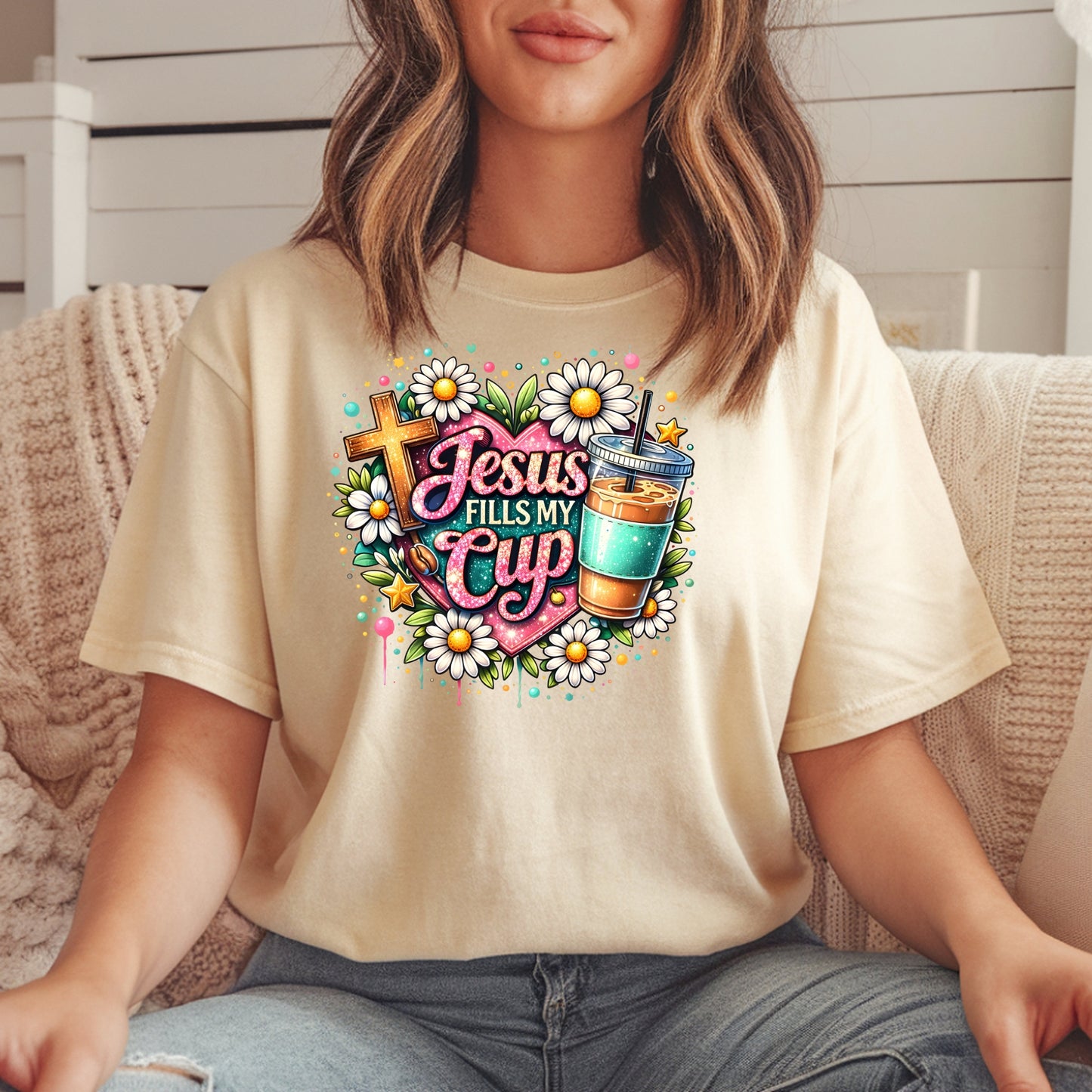 Jesus Fills My Cup T-Shirt