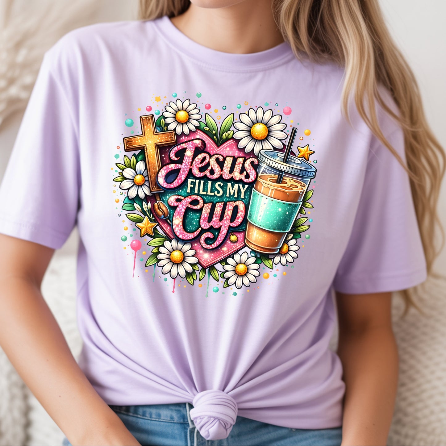 Jesus Fills My Cup T-Shirt