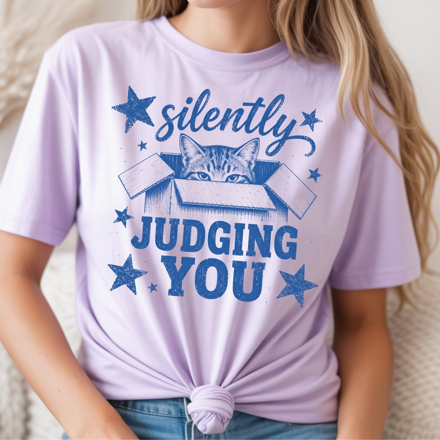 Cat-Funny- Silently Judging You T-Shirt
