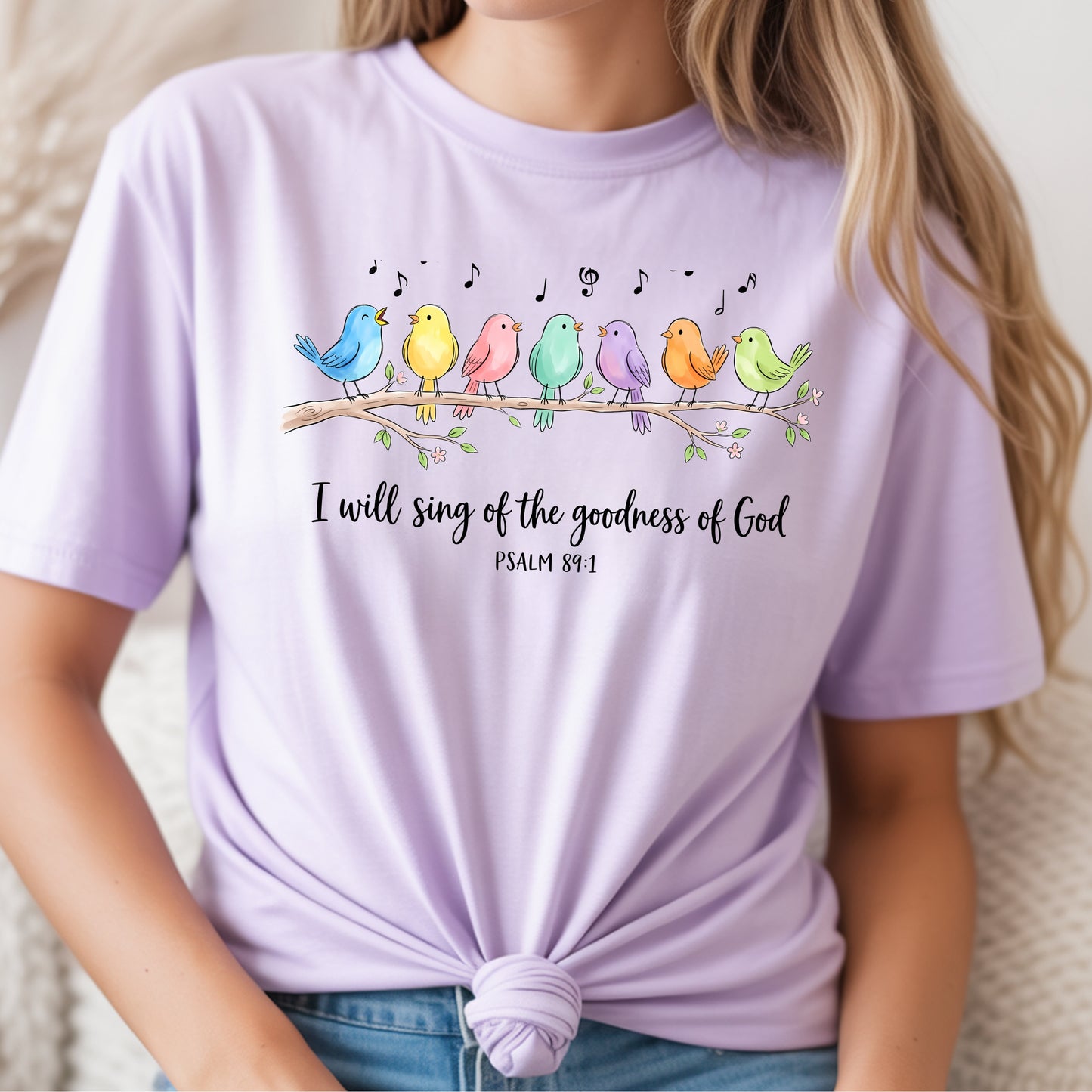 Singing Birds-Psalm 89:1- T-Shirt