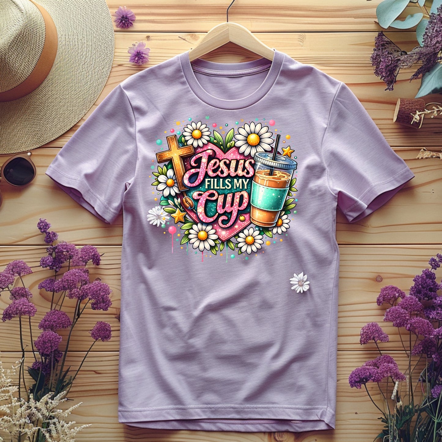 Jesus Fills My Cup T-Shirt