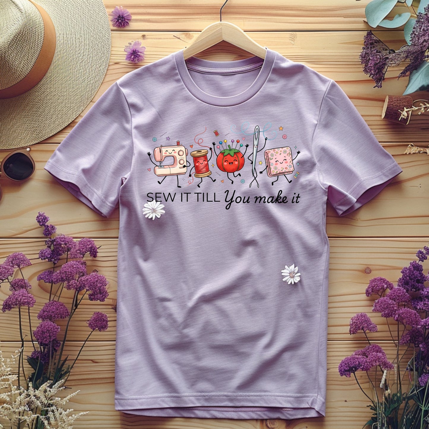Sew It Till You Make It-Funny- T-Shirt