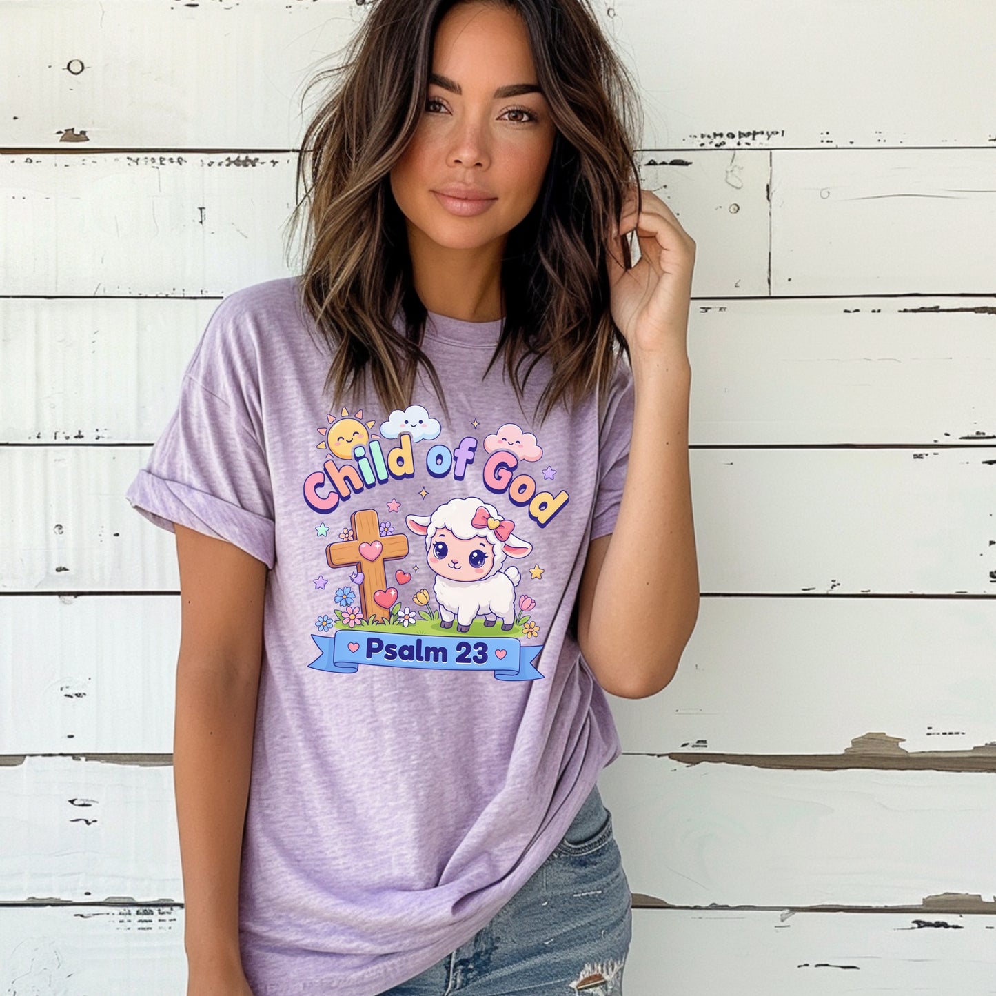 Child Of God-Psalm 23-T-Shirt