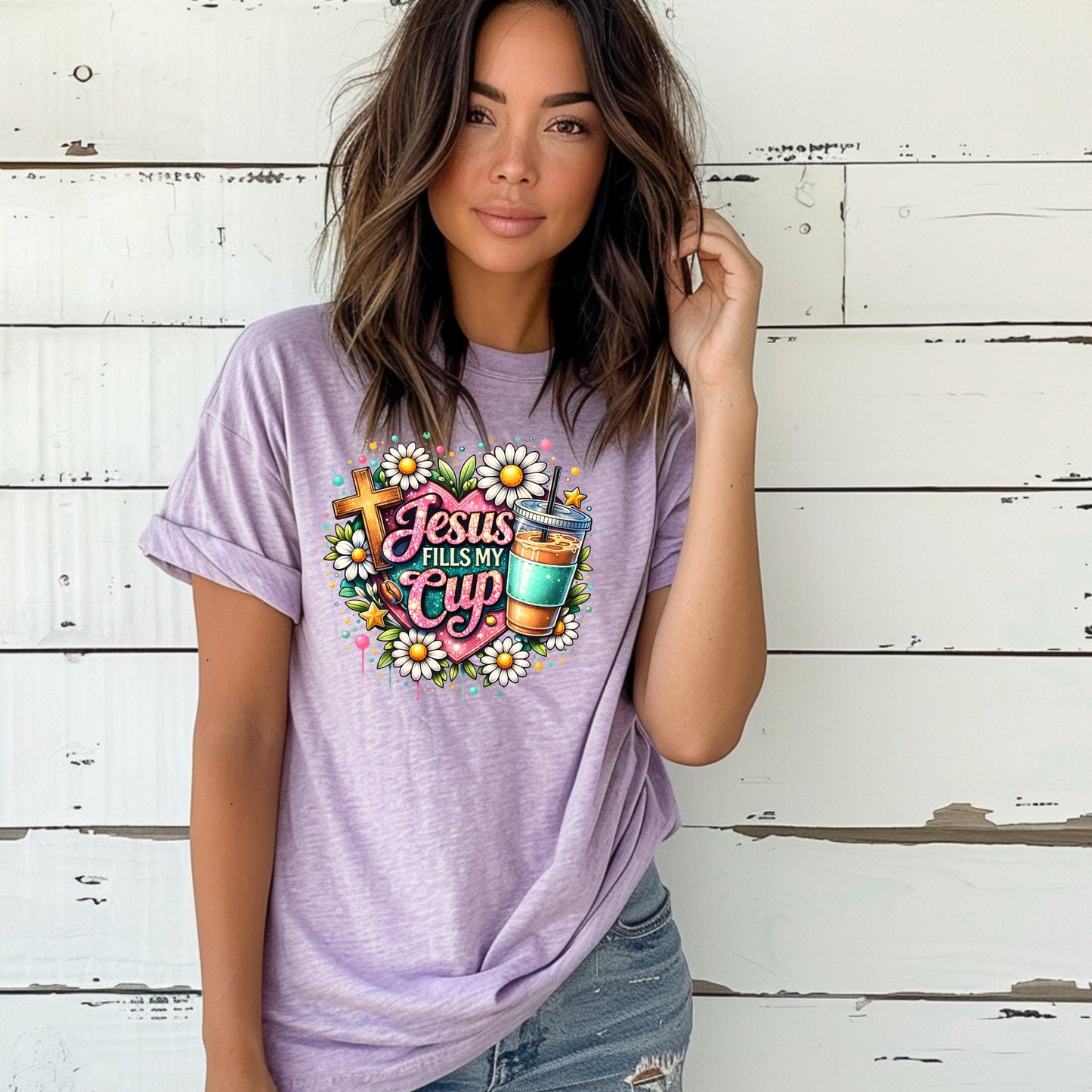 Jesus Fills My Cup T-Shirt