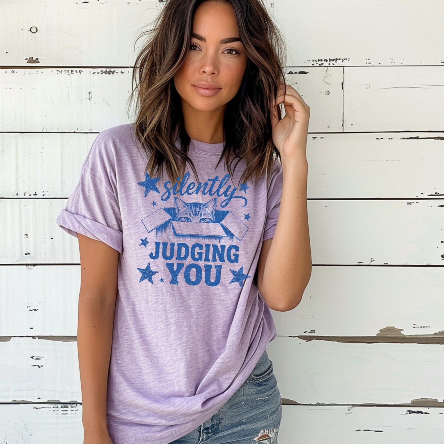 Cat-Funny- Silently Judging You T-Shirt