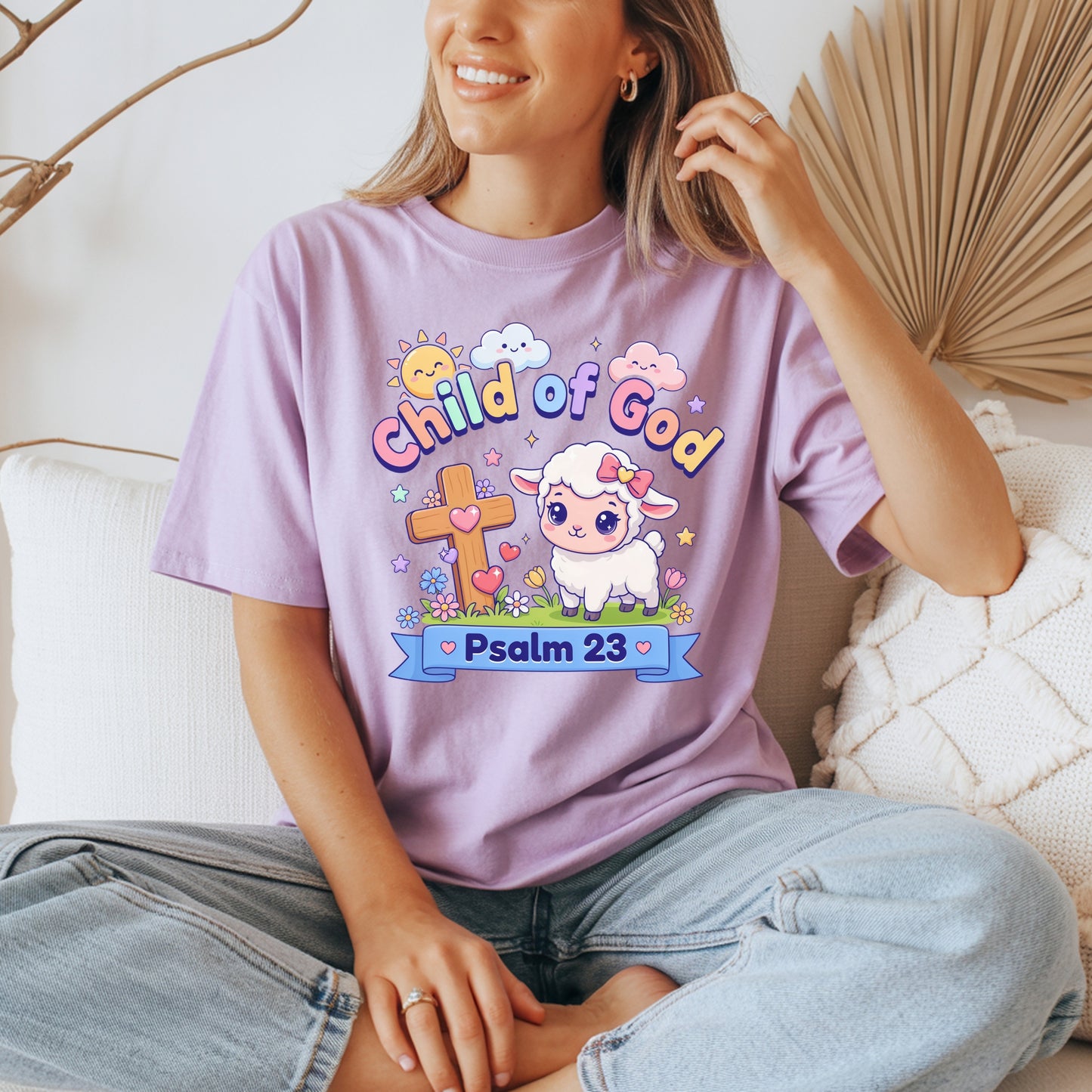 Child Of God-Psalm 23-T-Shirt