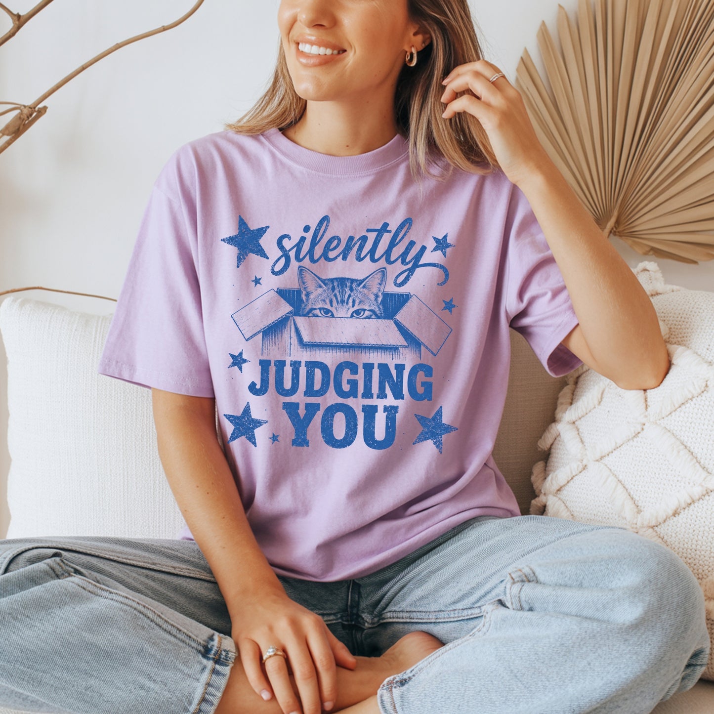 Cat-Funny- Silently Judging You T-Shirt