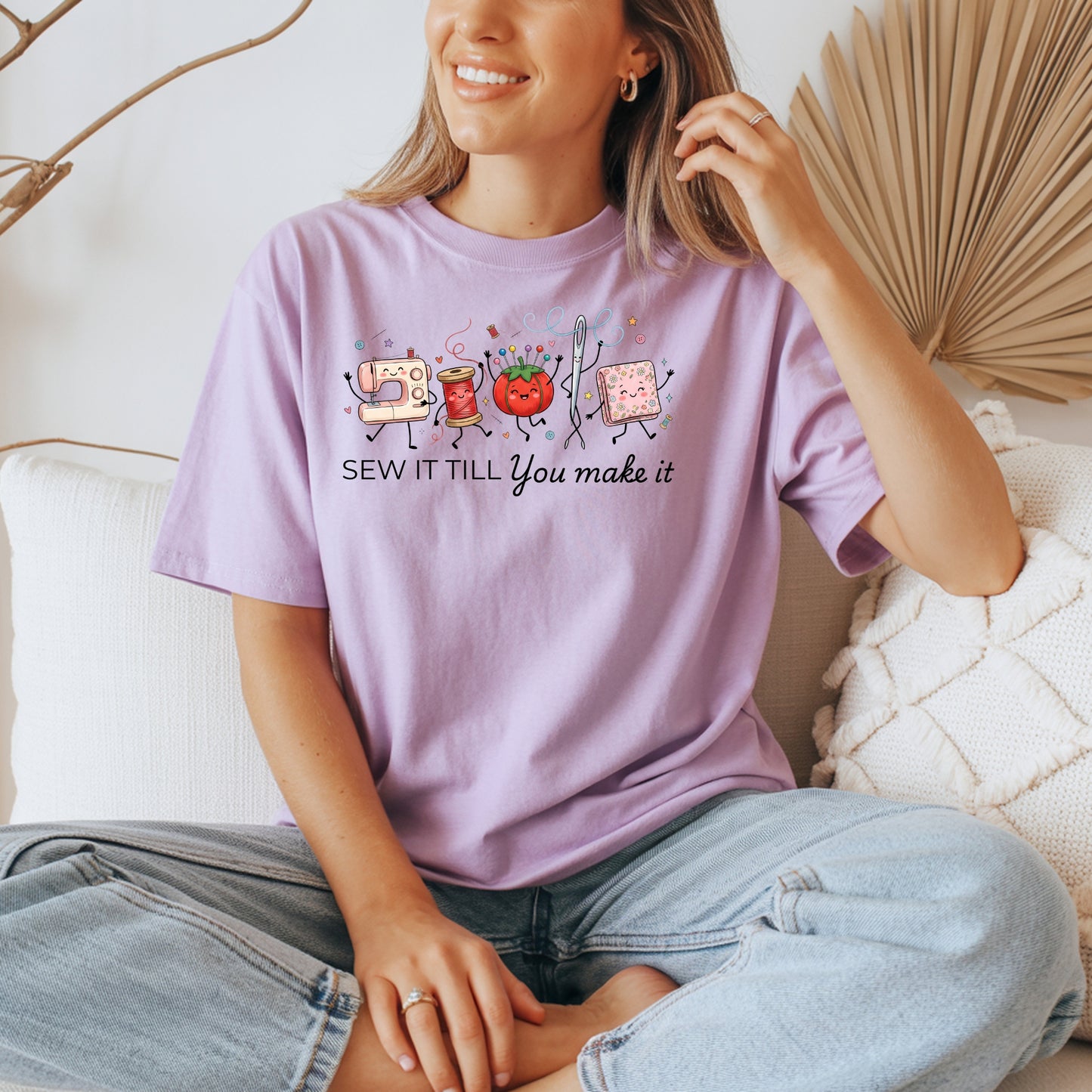 Sew It Till You Make It-Funny- T-Shirt