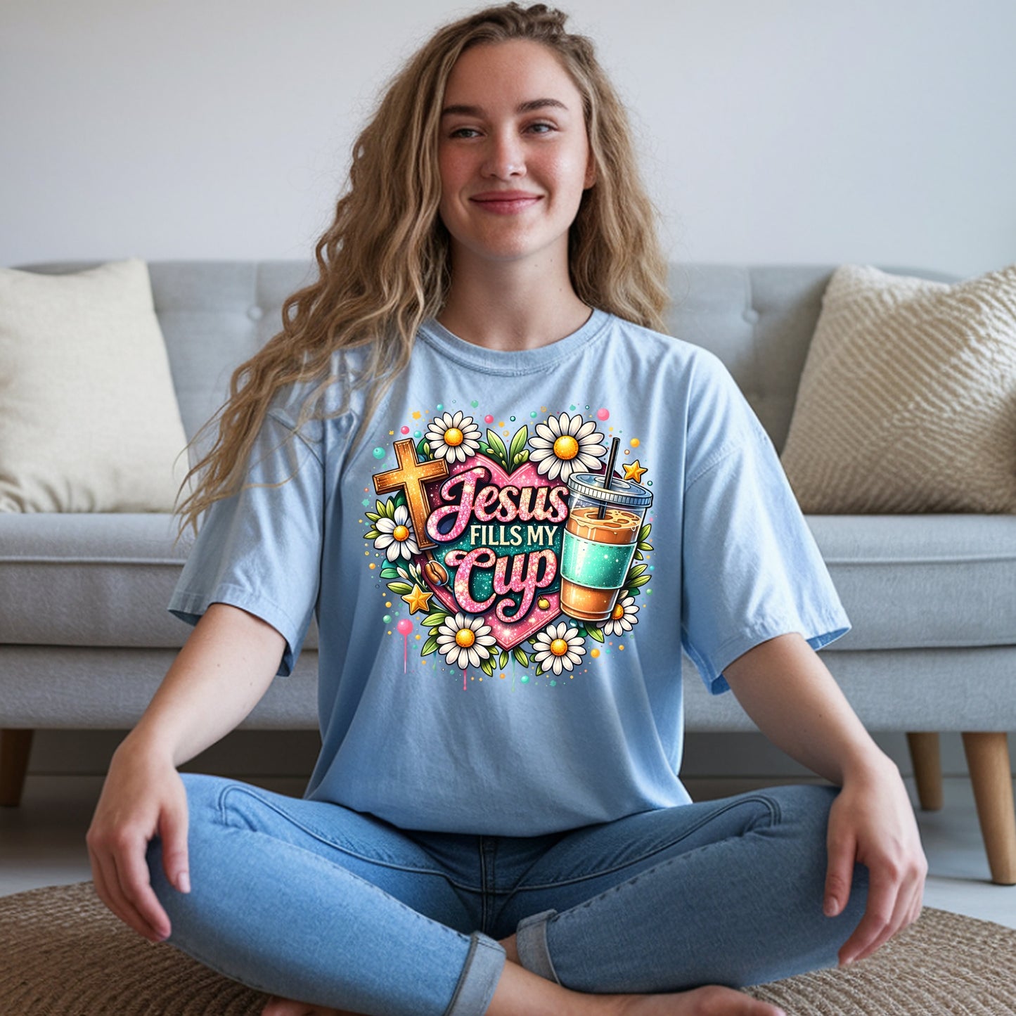 Jesus Fills My Cup T-Shirt