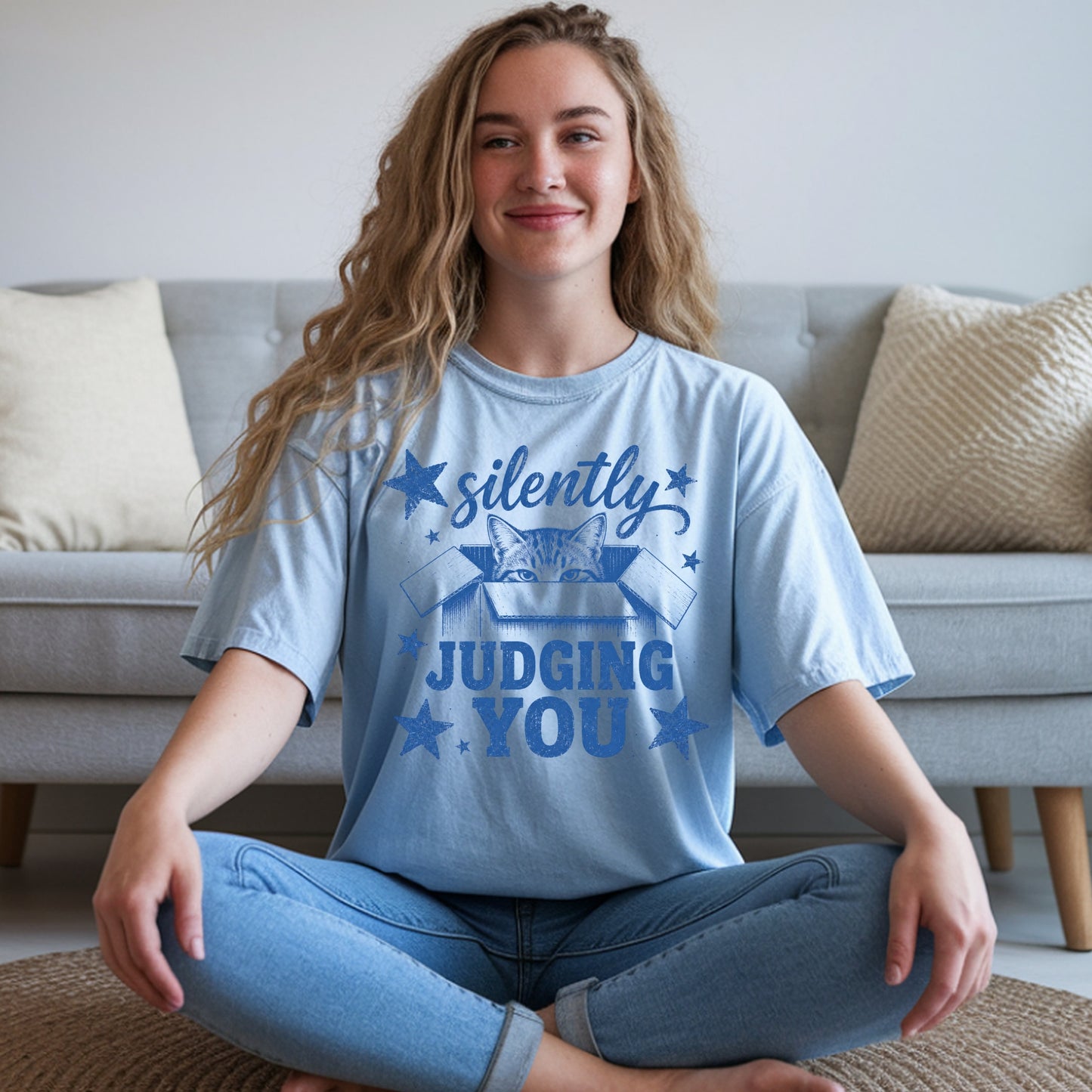 Cat-Funny- Silently Judging You T-Shirt
