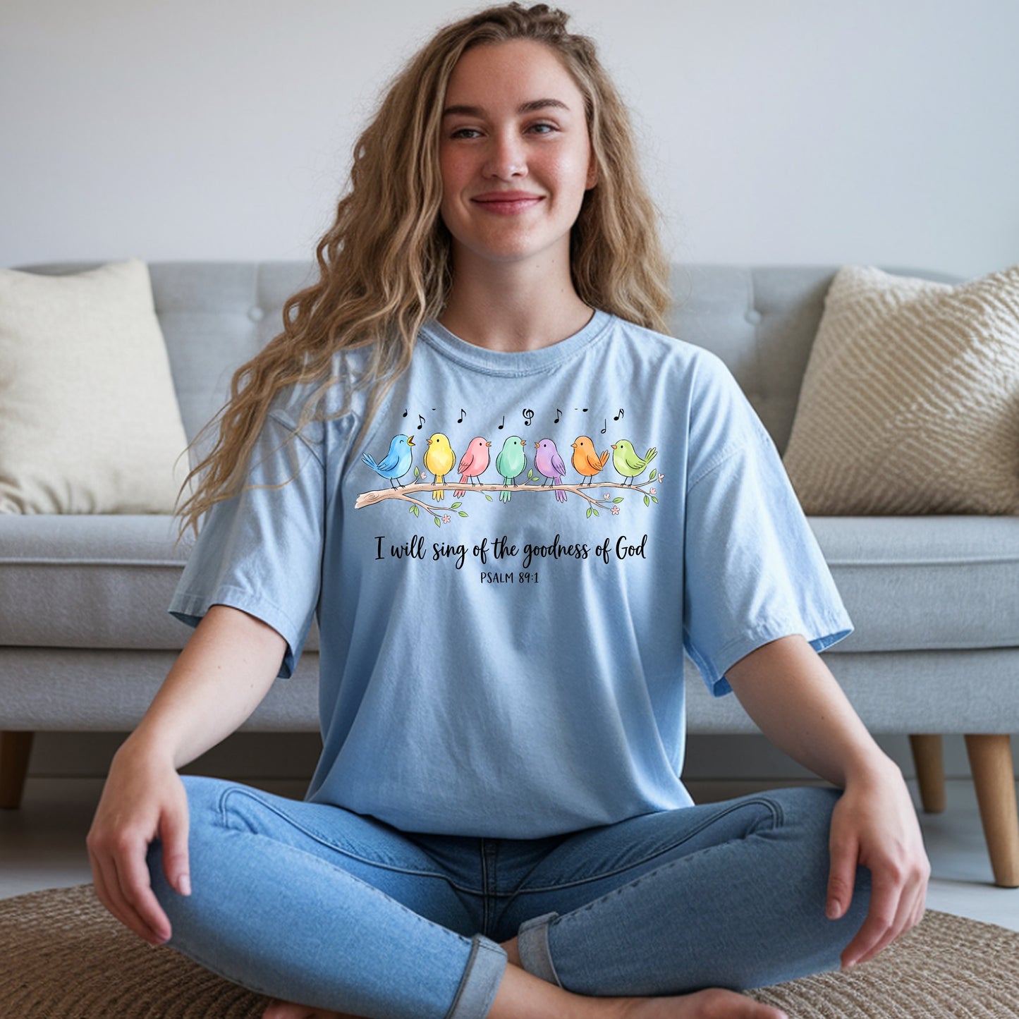 Singing Birds-Psalm 89:1- T-Shirt