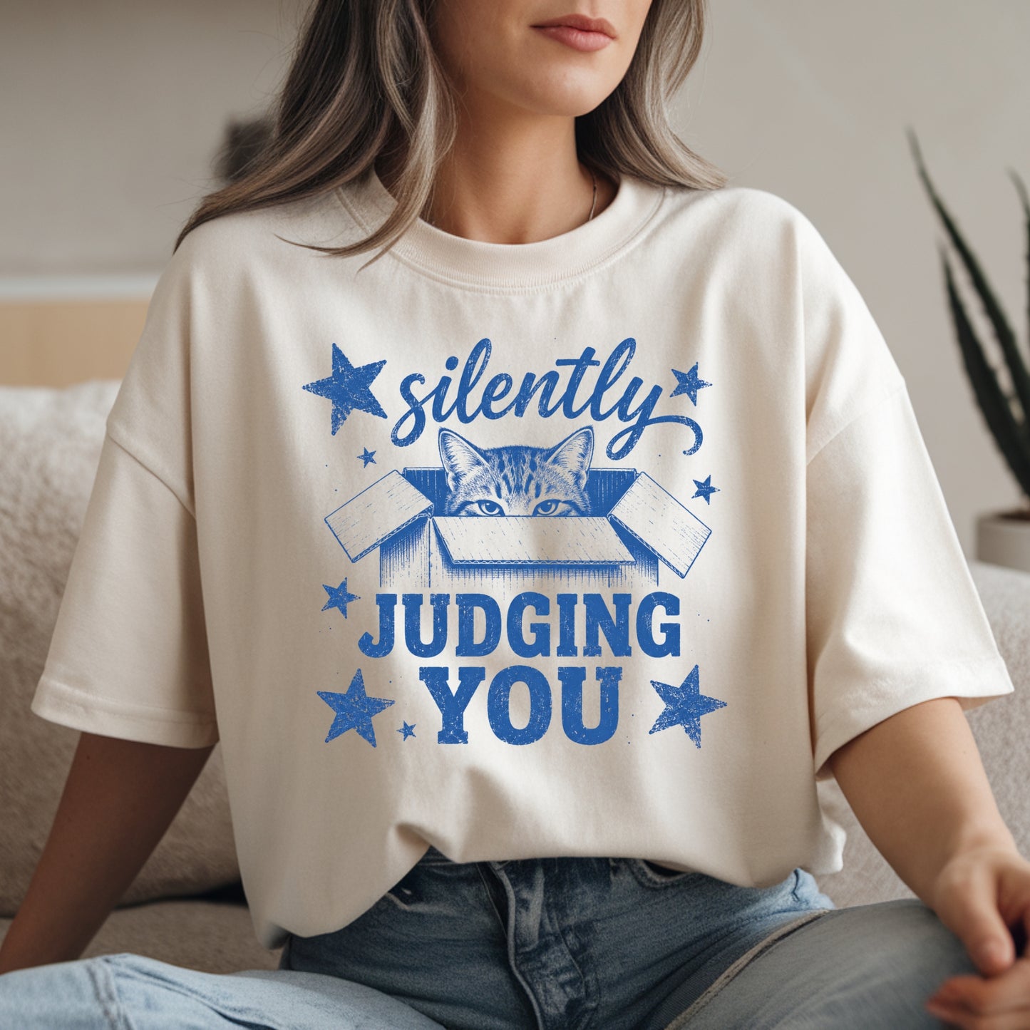 Cat-Funny- Silently Judging You T-Shirt