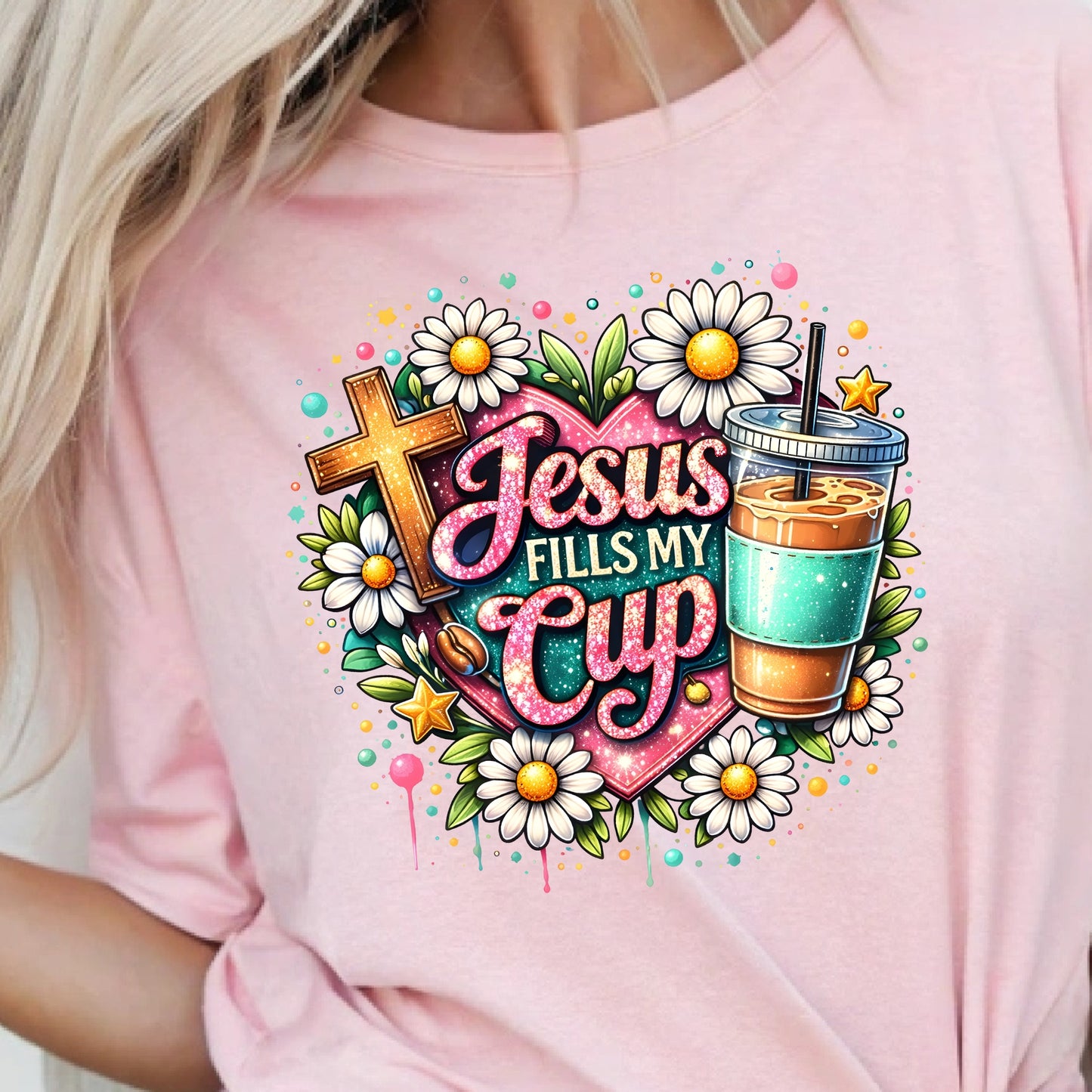Jesus Fills My Cup T-Shirt