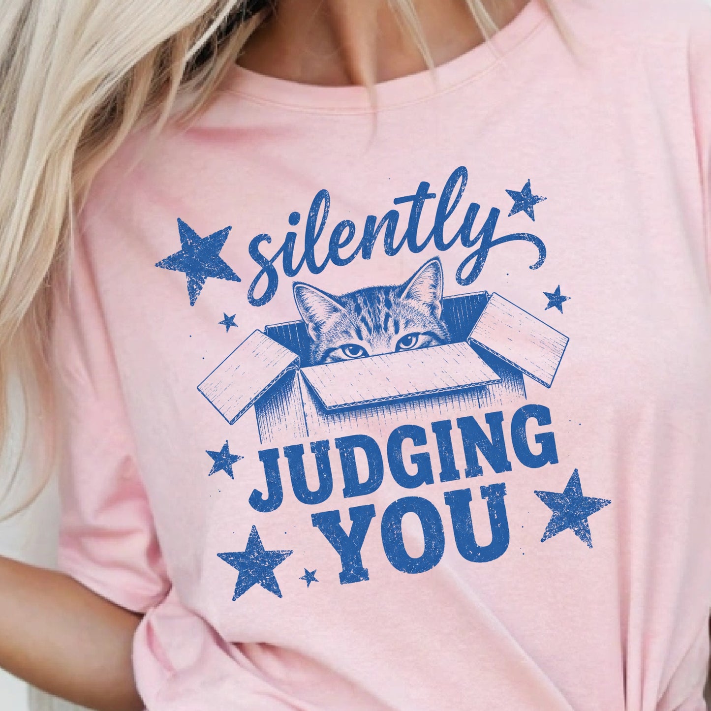 Cat-Funny- Silently Judging You T-Shirt