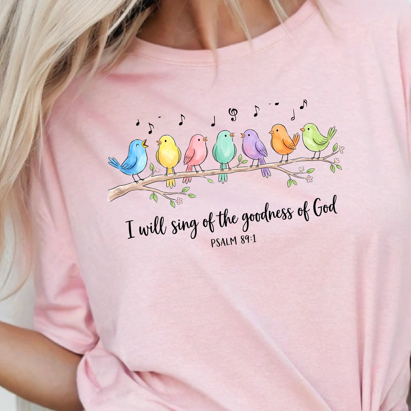 Singing Birds-Psalm 89:1- T-Shirt