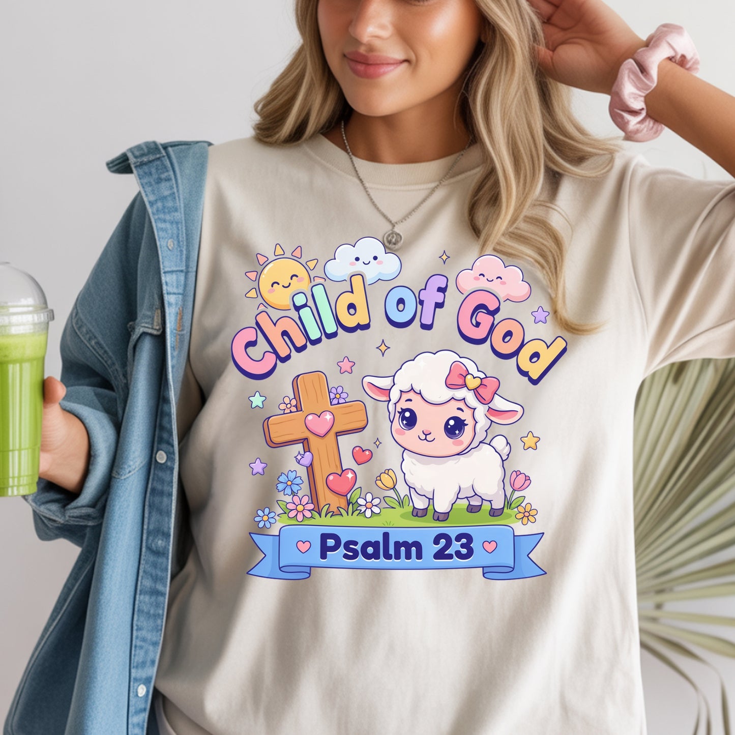 Child Of God-Psalm 23-T-Shirt