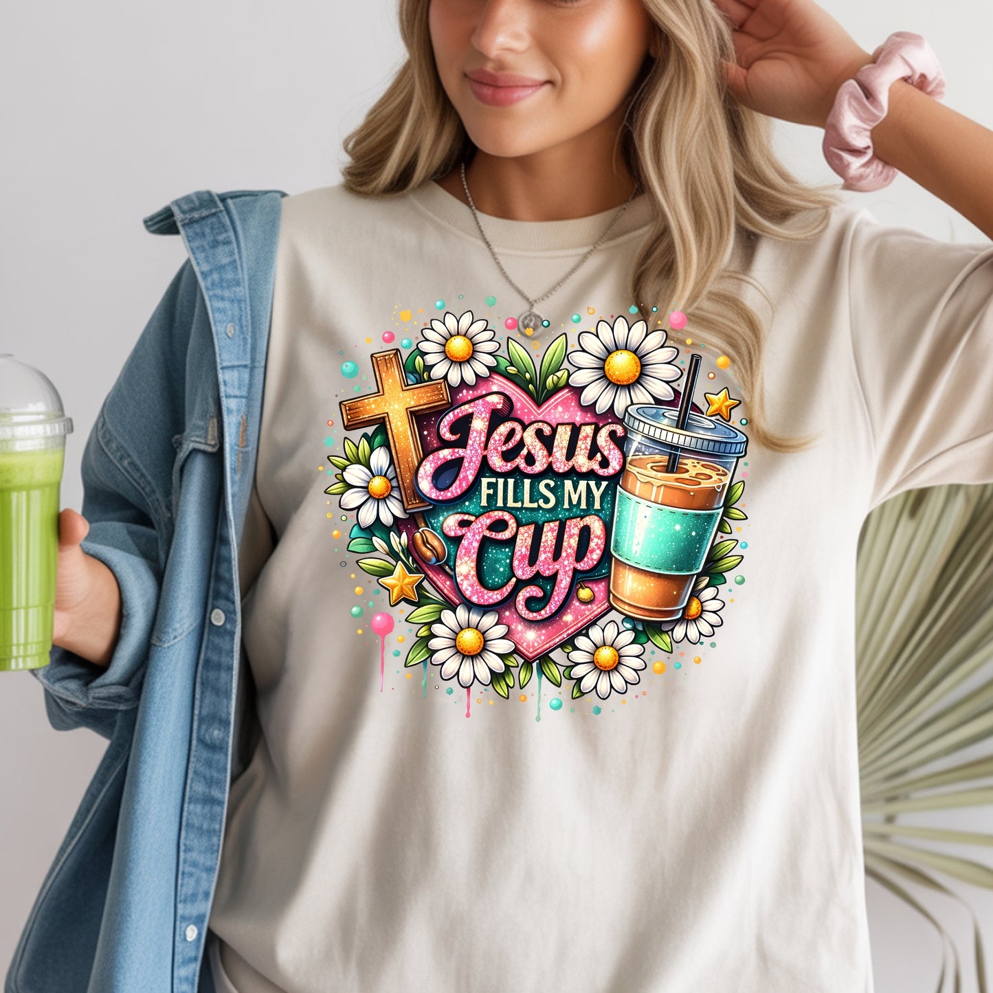 Jesus Fills My Cup T-Shirt