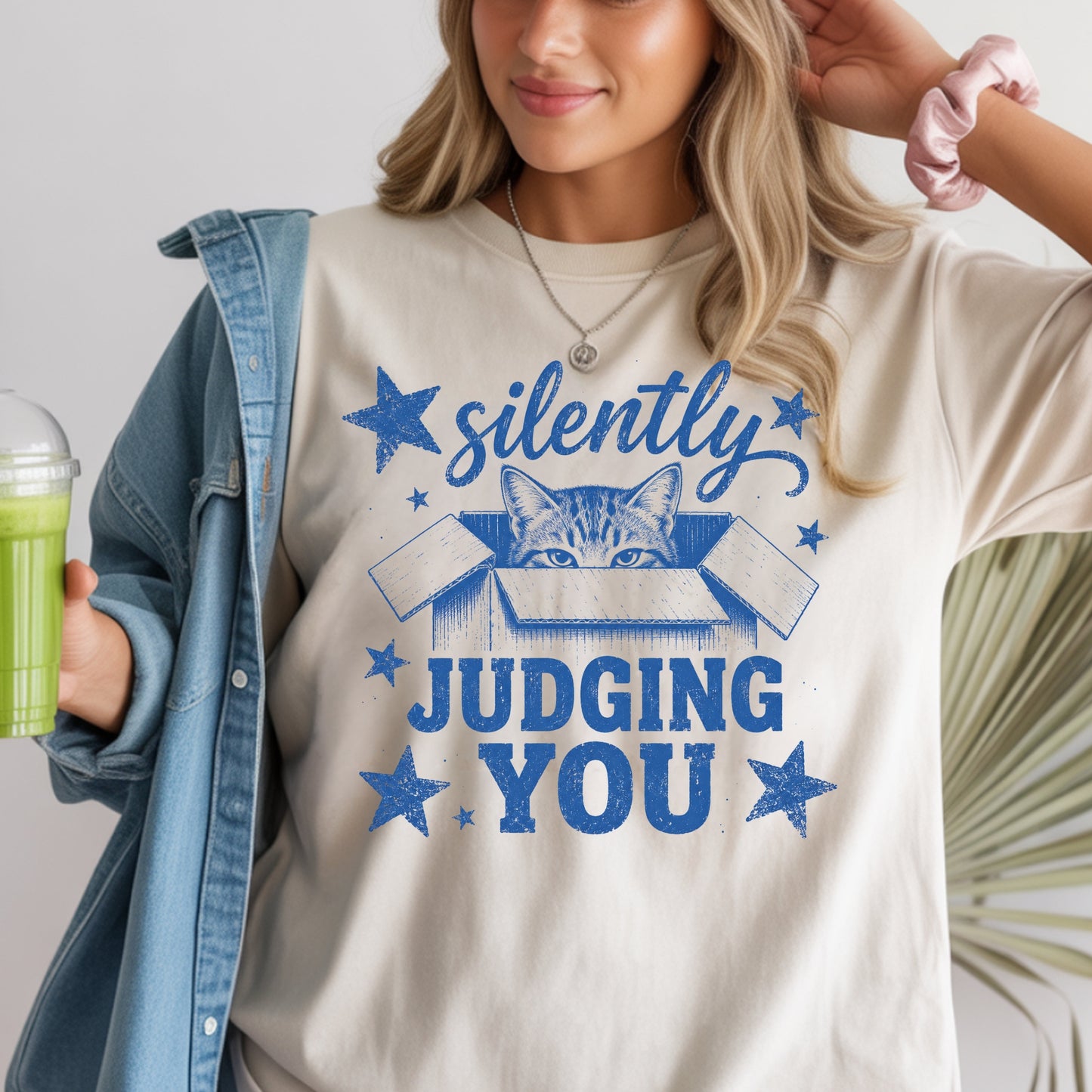 Cat-Funny- Silently Judging You T-Shirt