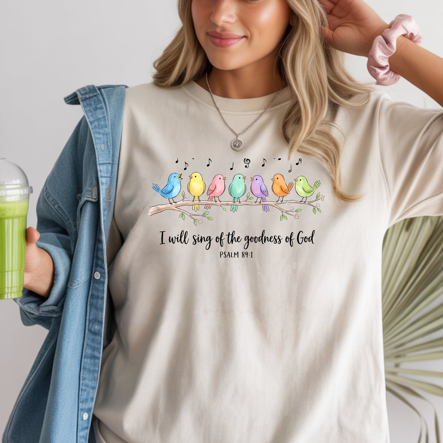 Singing Birds-Psalm 89:1- T-Shirt