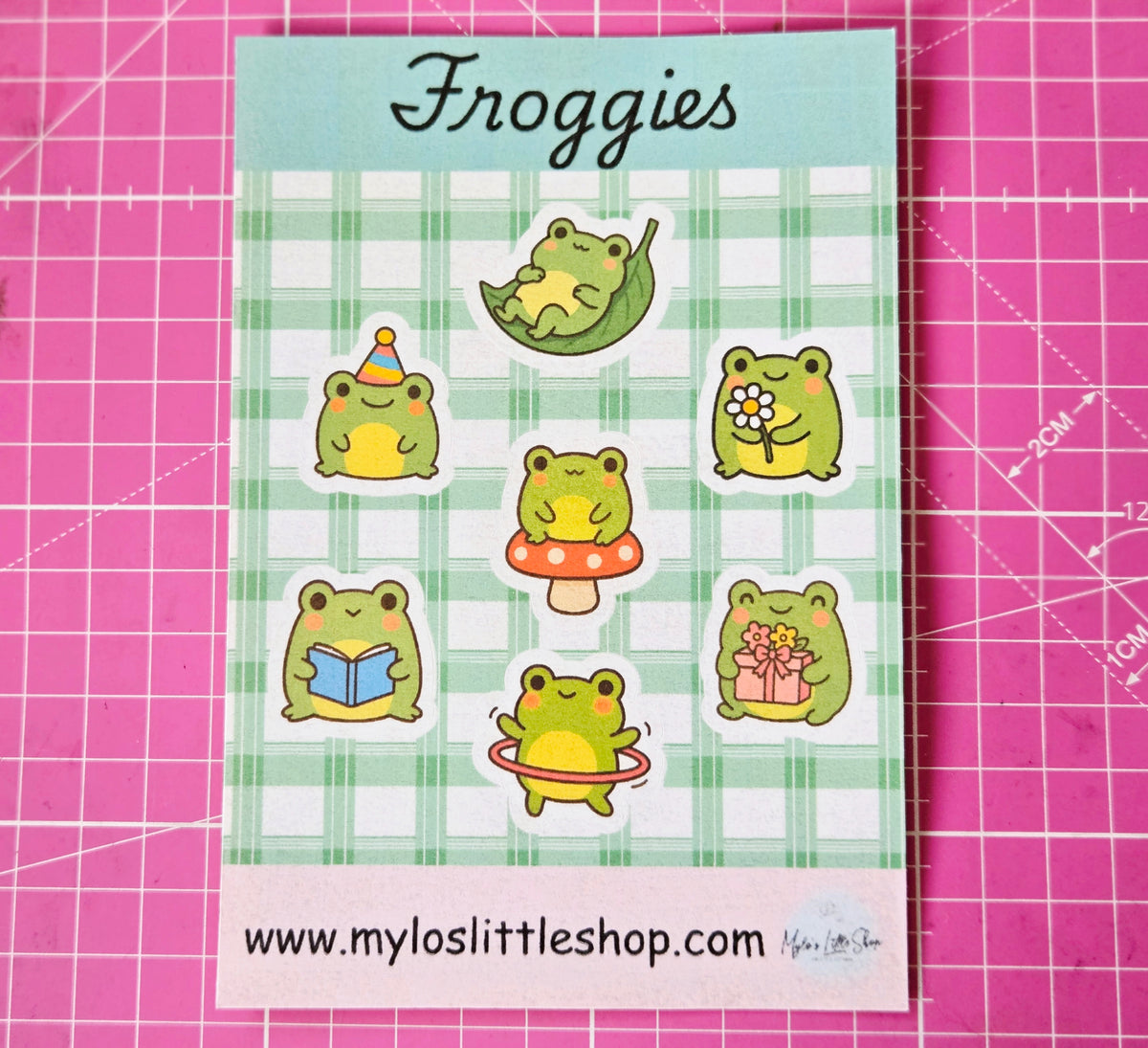 Froggies Sticker Sheet