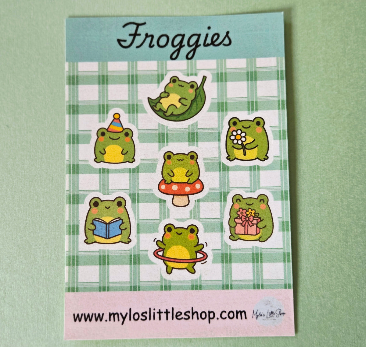 Froggies Sticker Sheet