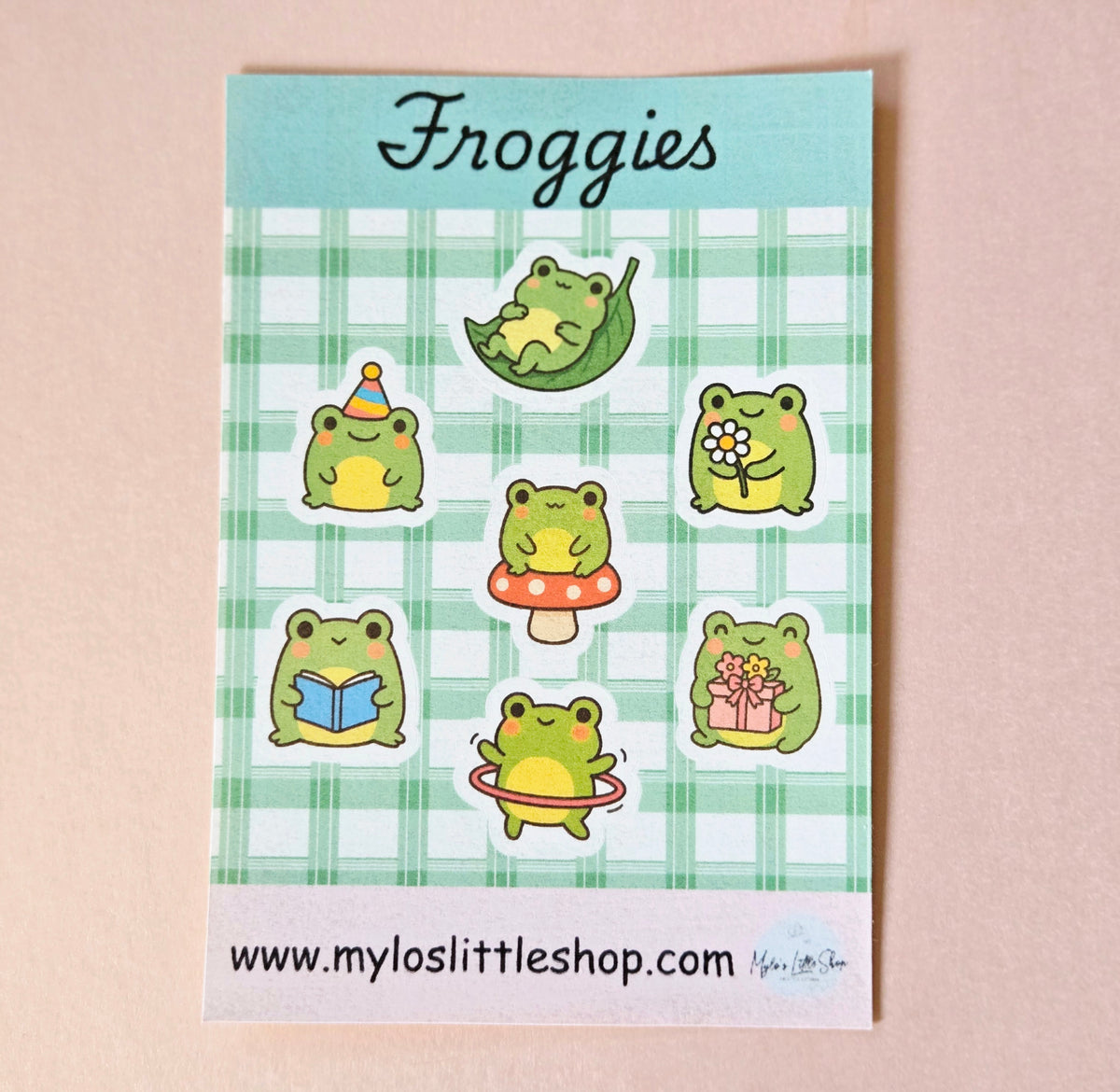 Froggies Sticker Sheet