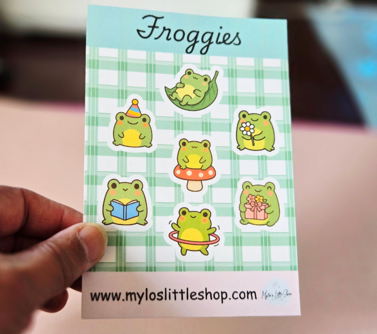Froggies Sticker Sheet