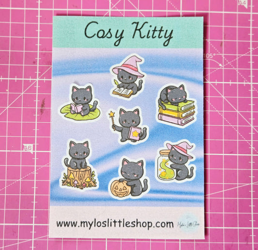 The Cosy Kitty Sticker Sheet