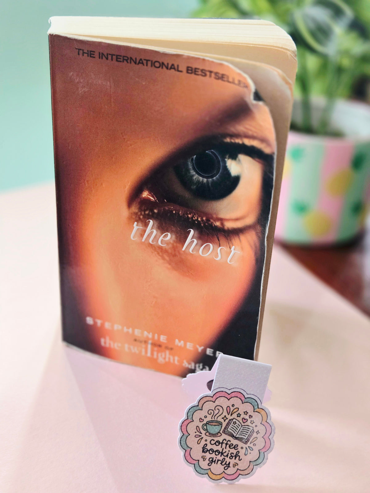 Coffee Bookish Girlie Magnetic Bookmark