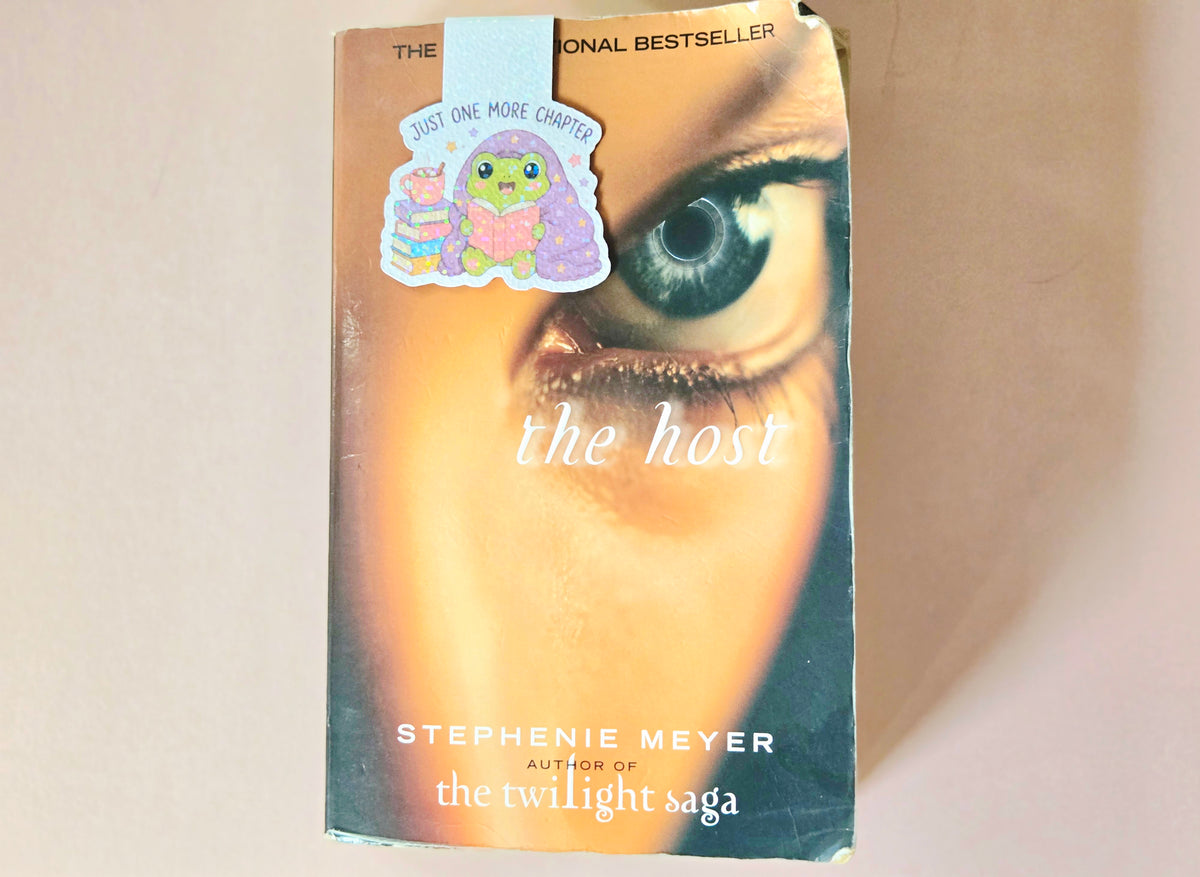 One More Chapter Froggie Magnetic Bookmark