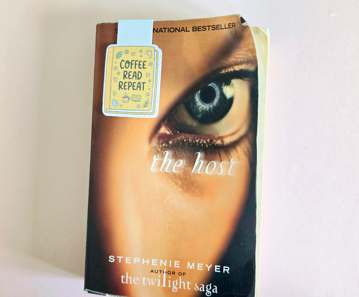 Coffee Read Repeat Magnetic Bookmark