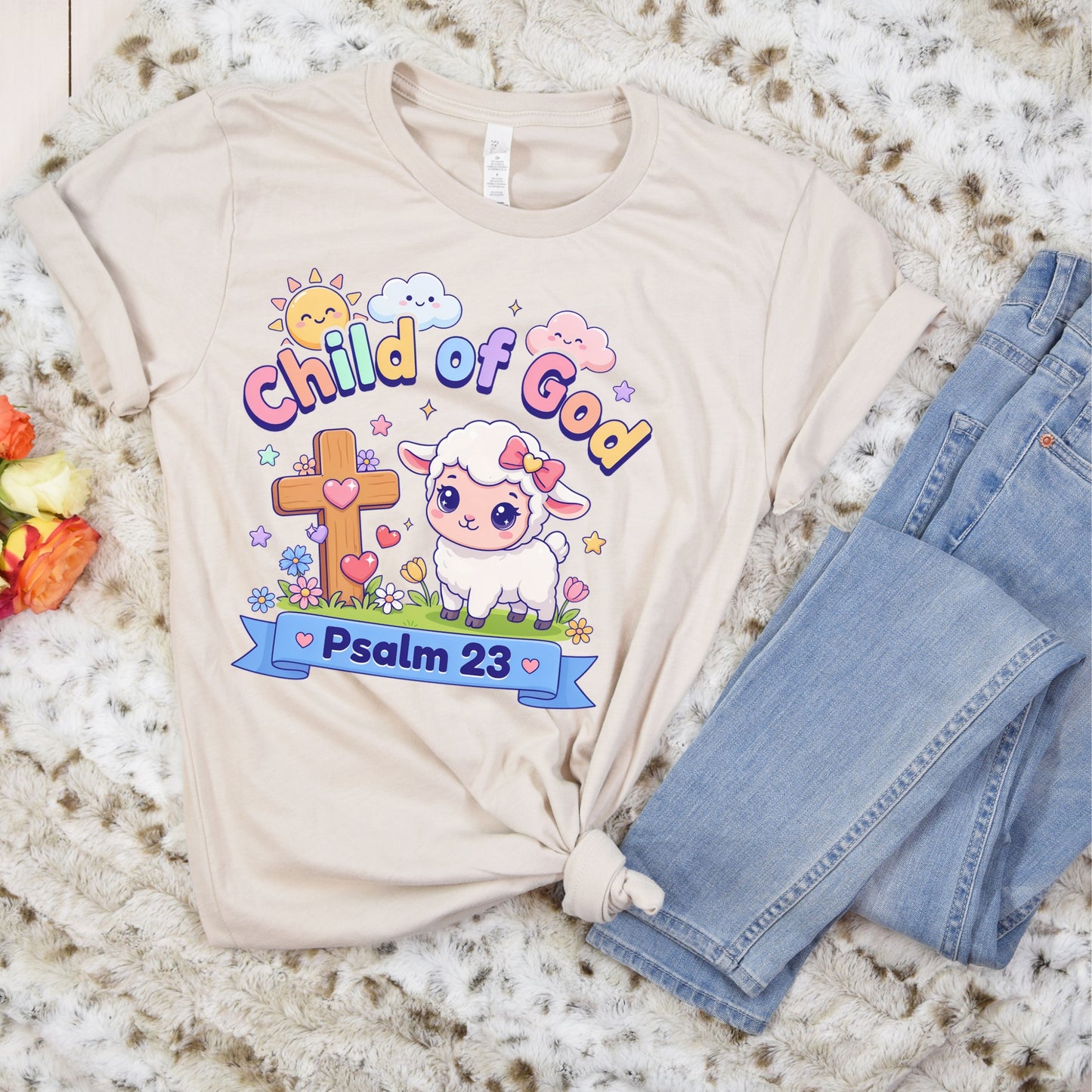 Child Of God-Psalm 23-T-Shirt