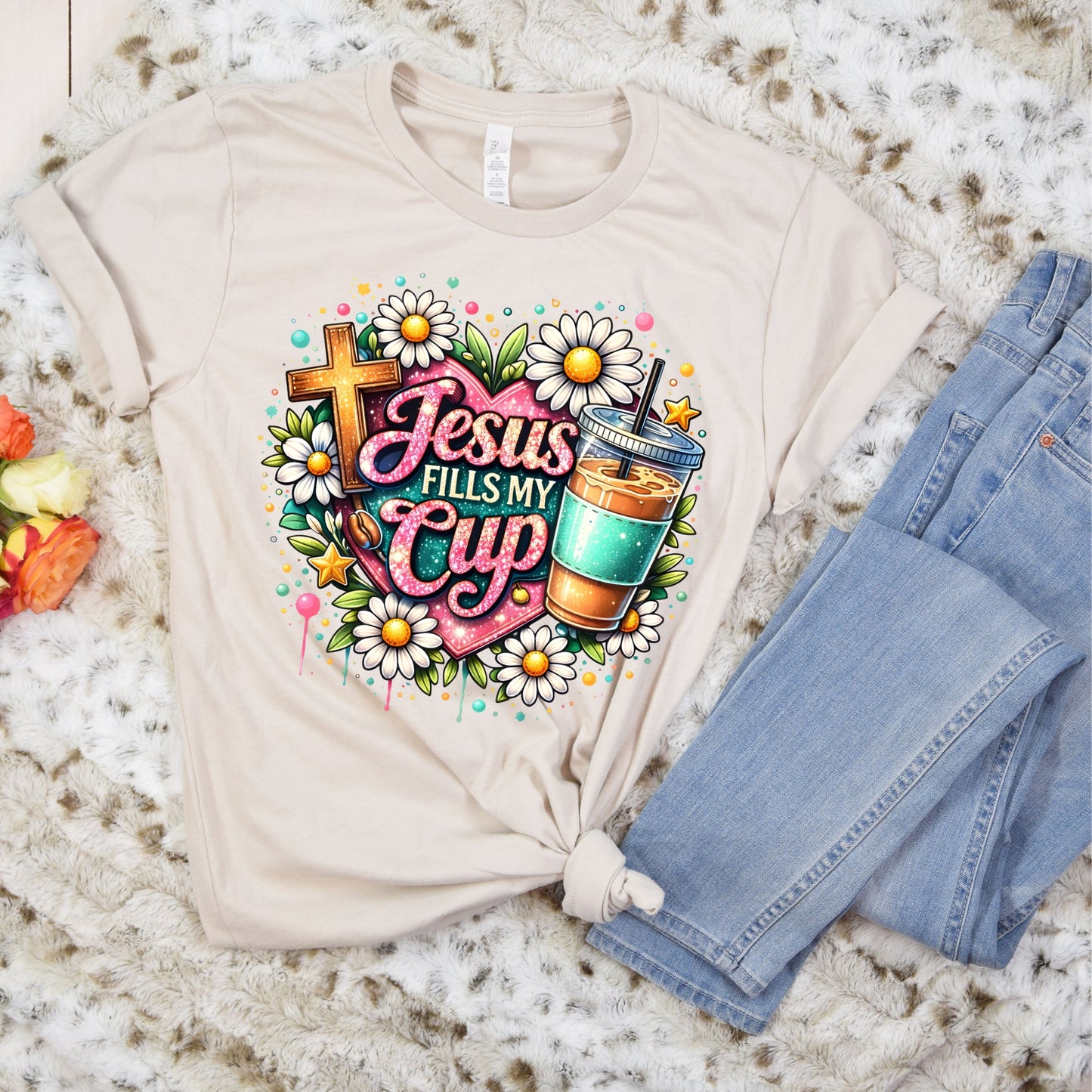 Jesus Fills My Cup T-Shirt