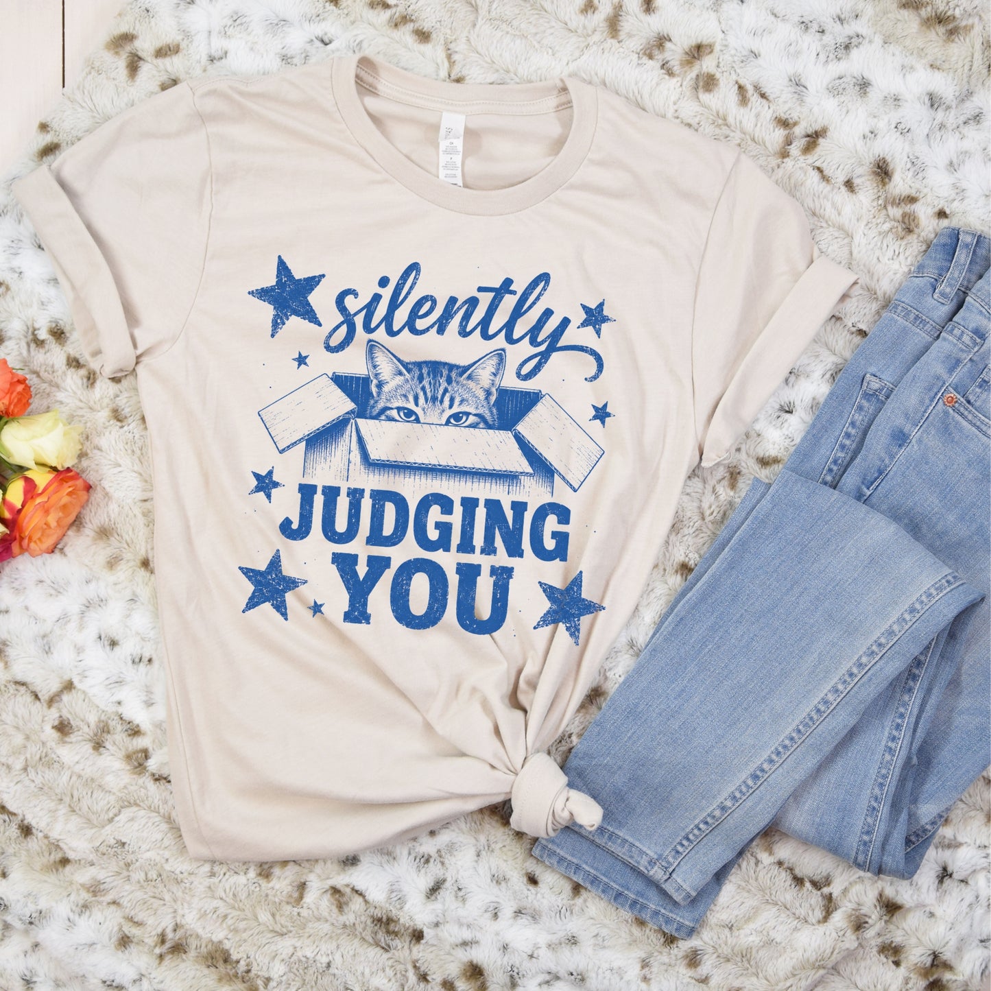 Cat-Funny- Silently Judging You T-Shirt