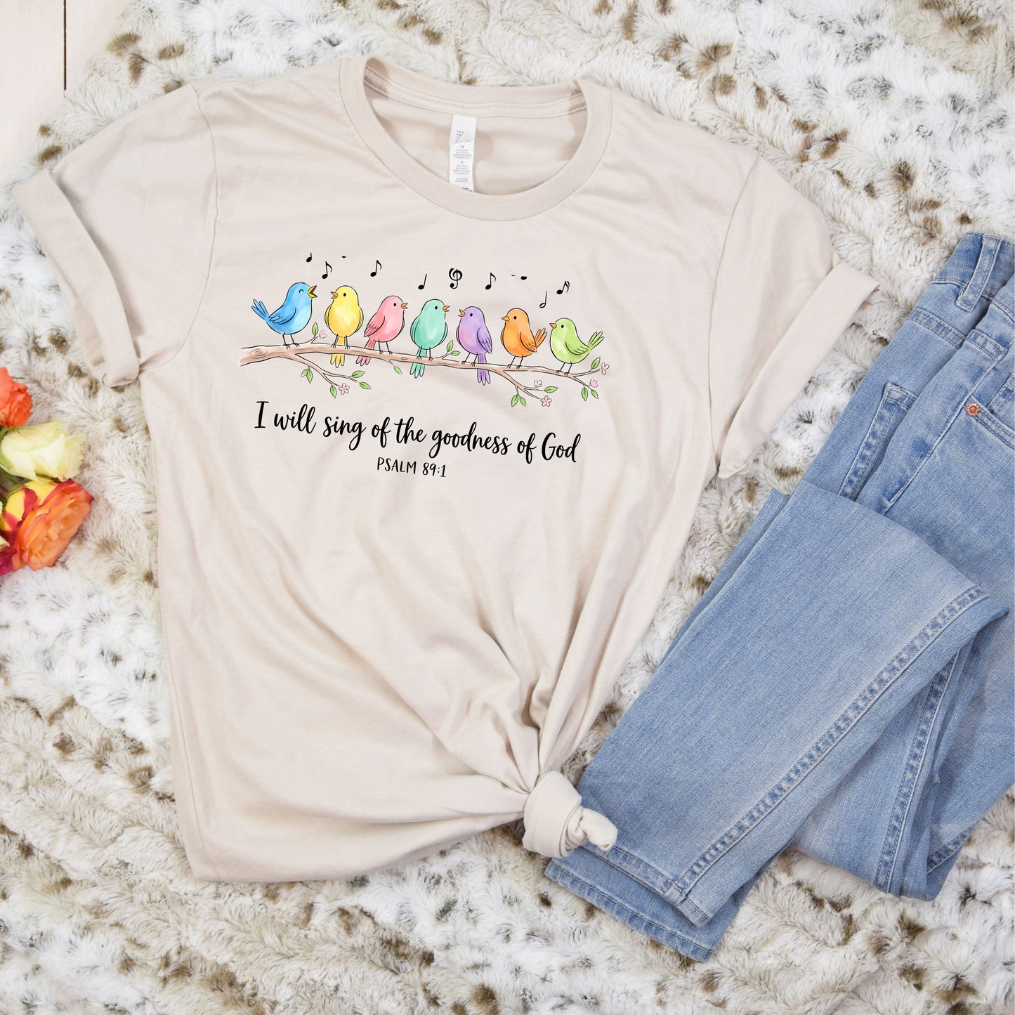 Singing Birds-Psalm 89:1- T-Shirt