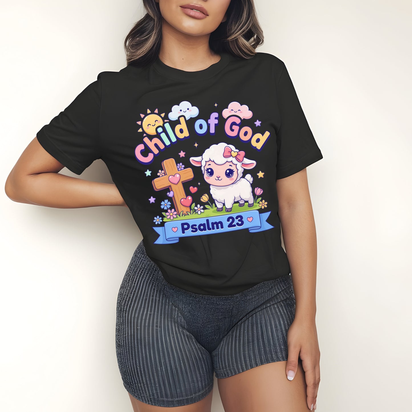 Child Of God-Psalm 23-T-Shirt