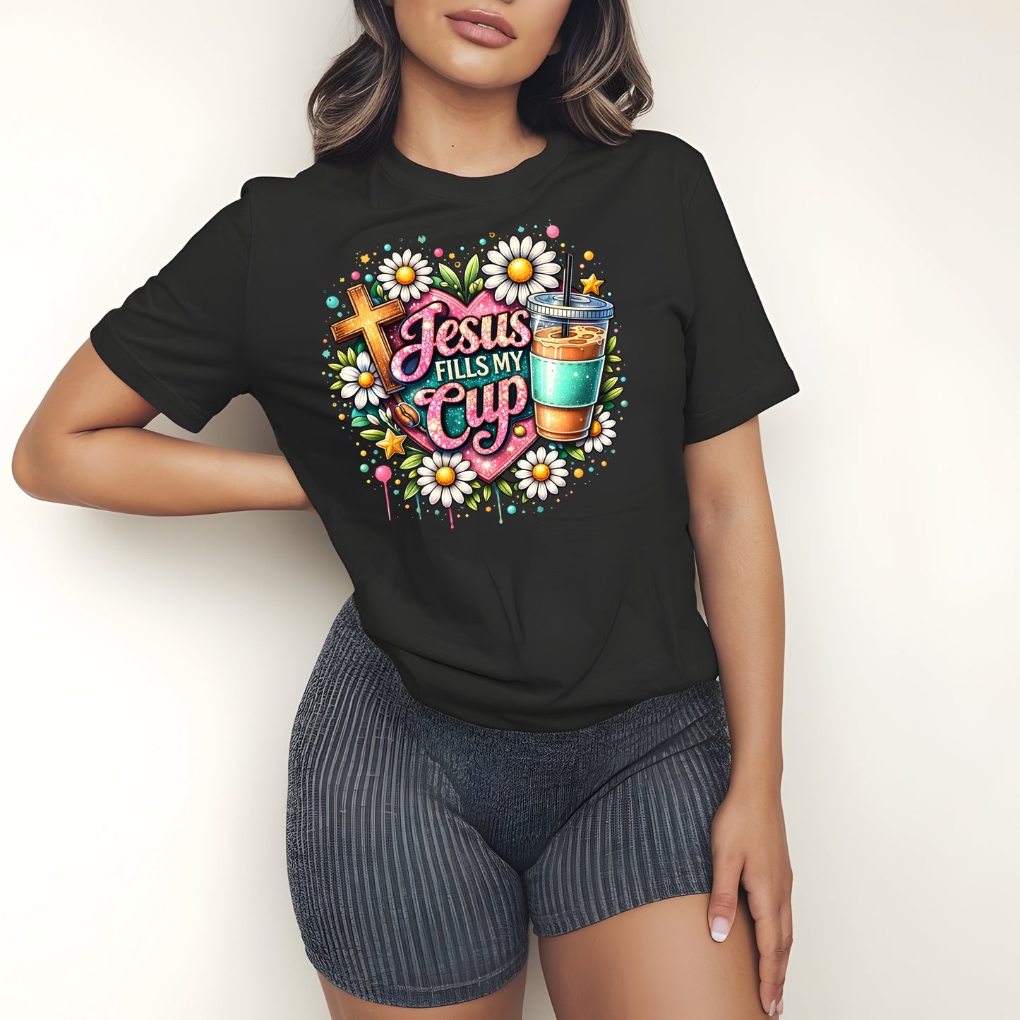 Jesus Fills My Cup T-Shirt