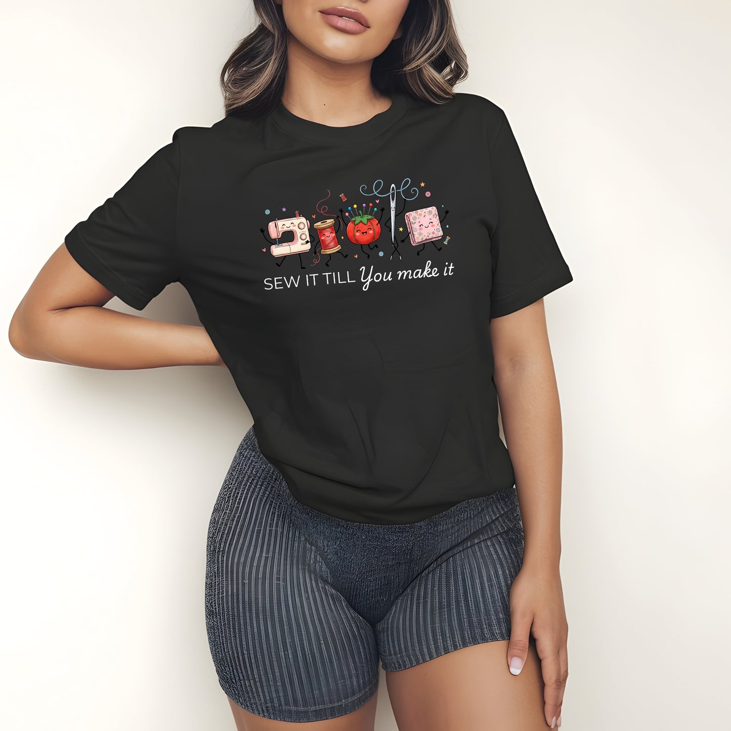 Sew It Till You Make It-Funny- T-Shirt