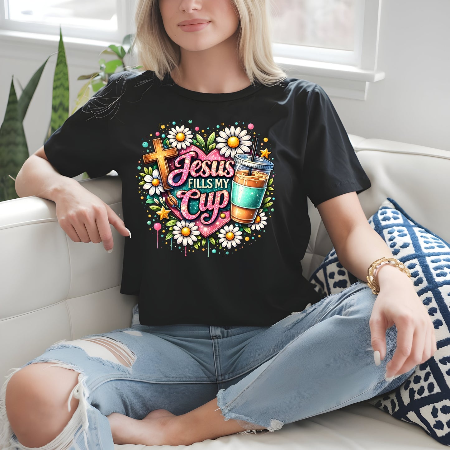Jesus Fills My Cup T-Shirt