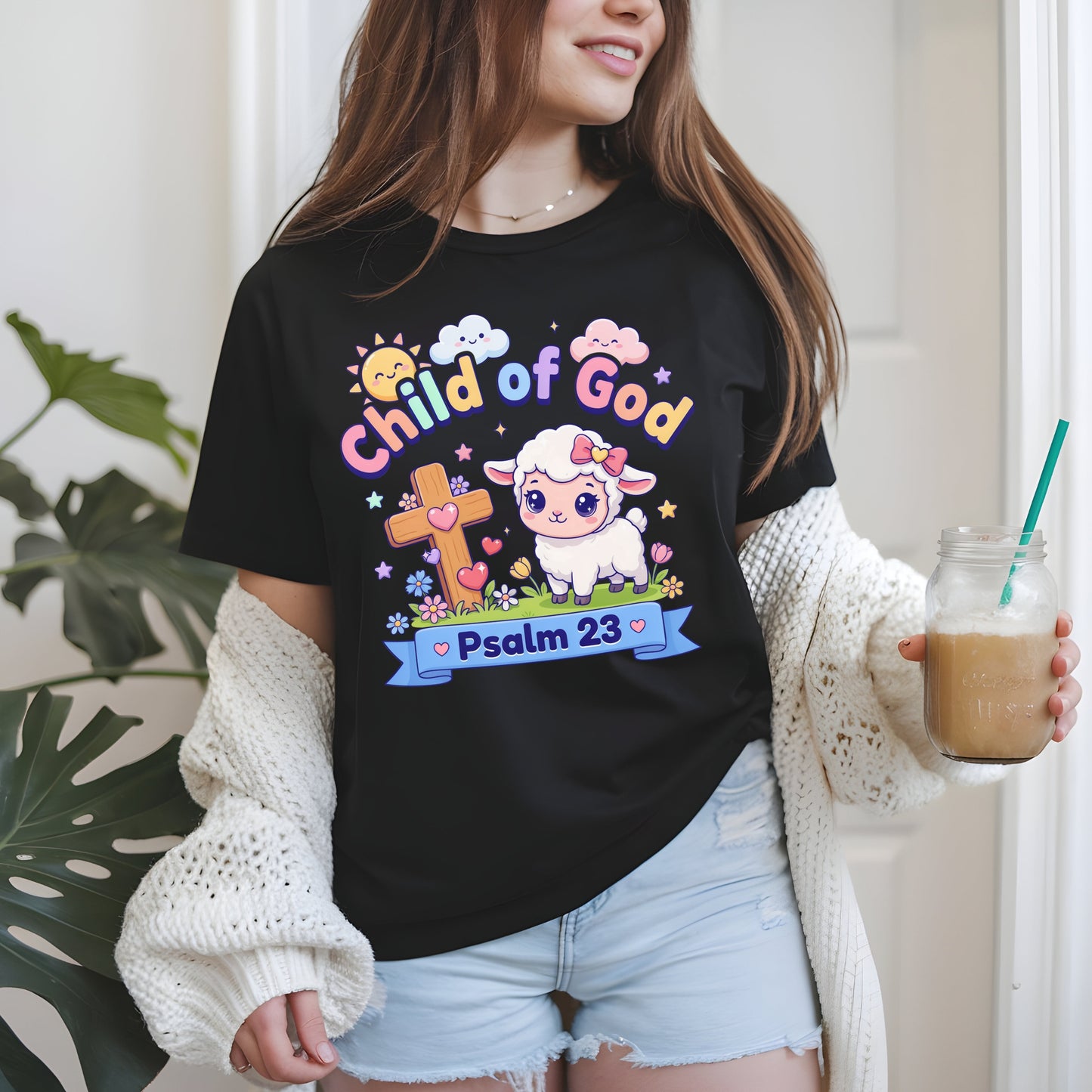 Child Of God-Psalm 23-T-Shirt