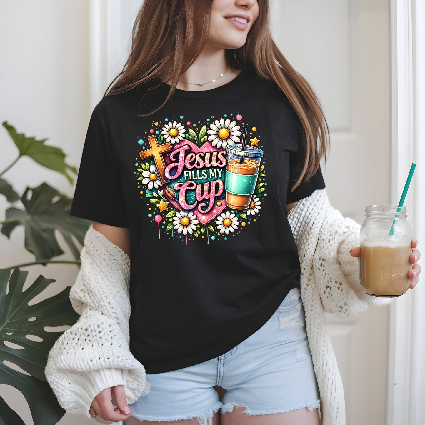 Jesus Fills My Cup T-Shirt