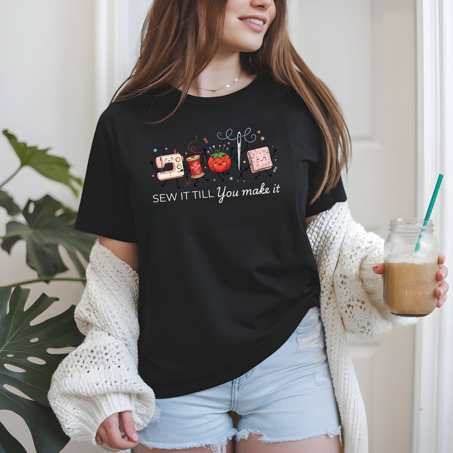 Sew It Till You Make It-Funny- T-Shirt