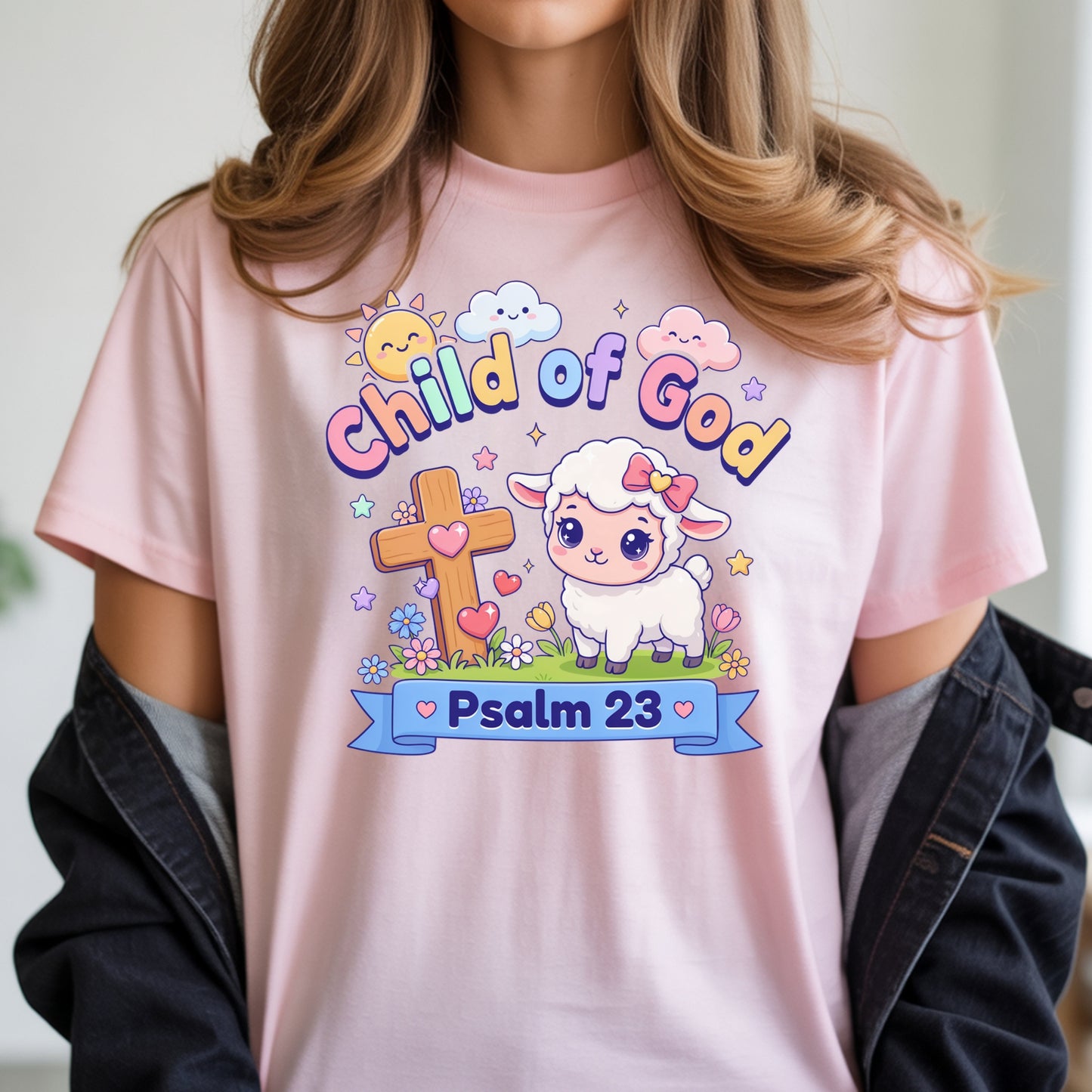 Child Of God-Psalm 23-T-Shirt
