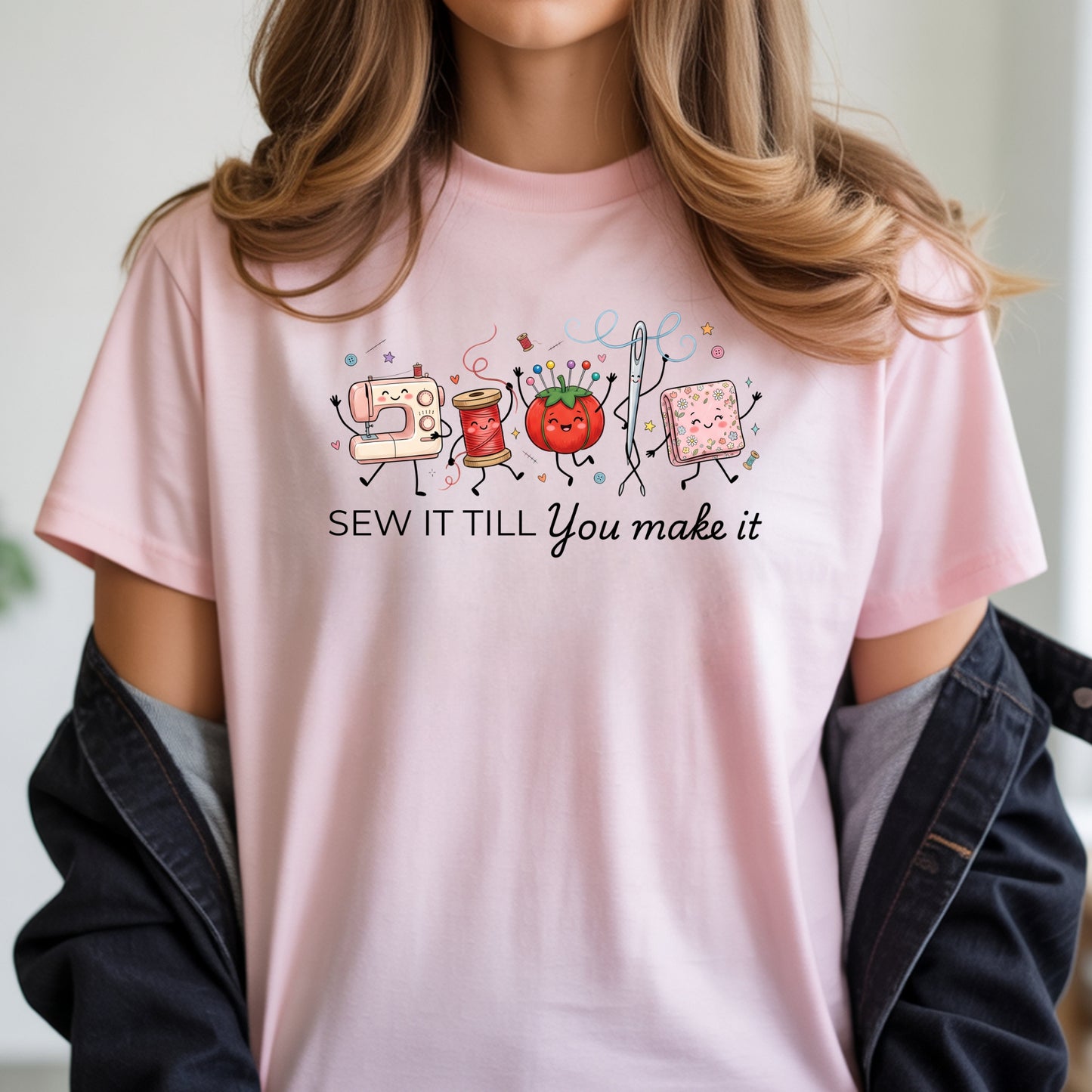 Sew It Till You Make It-Funny- T-Shirt